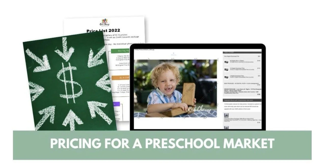 Pricing for a Preschool Photography Market