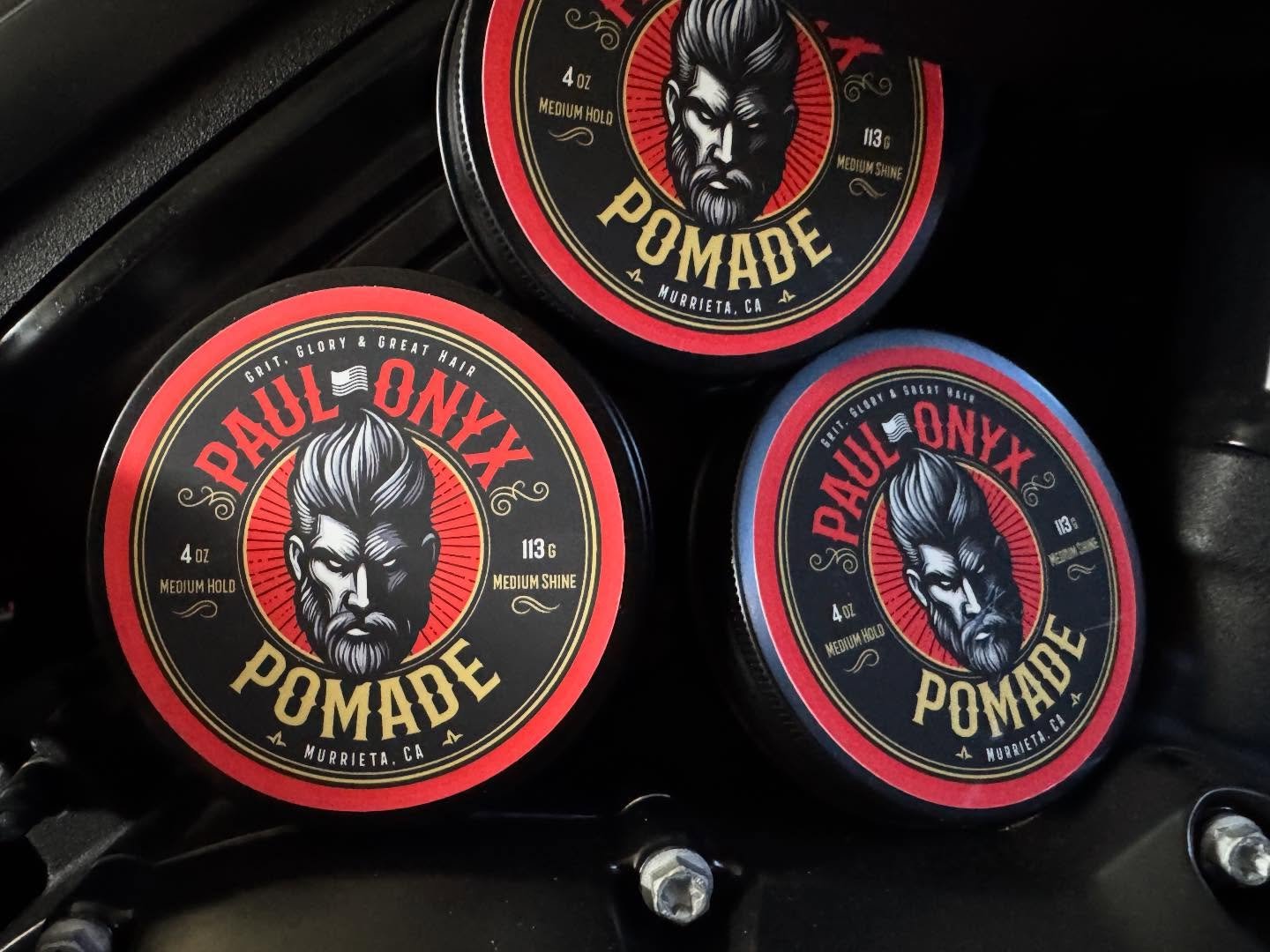 Cheers to Grit, Glory &amp; Great Hair! Check us out at PaulOnyxPomade.com