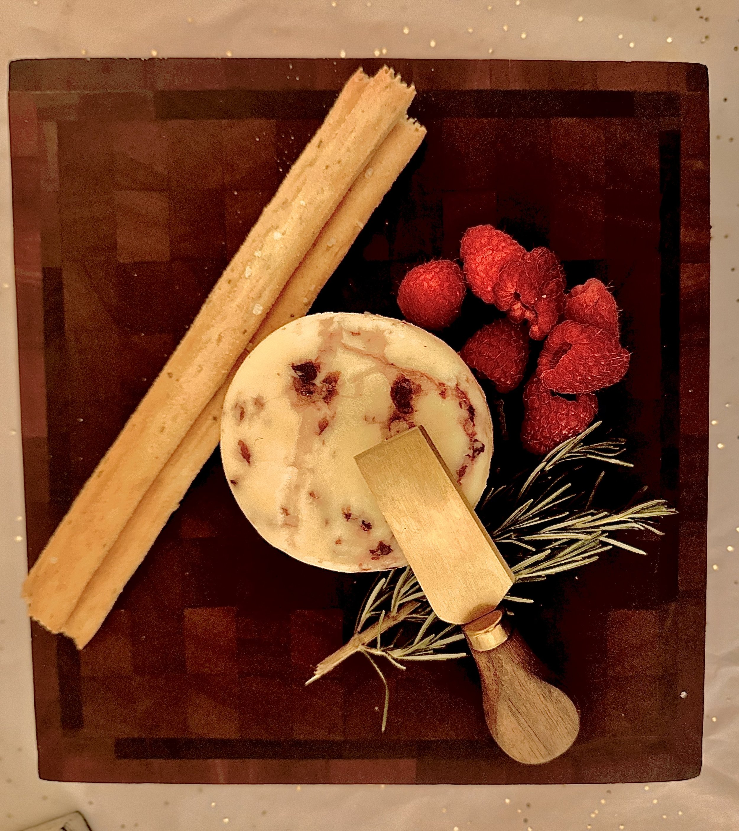 Mahogany and Walnut End-Grain Cutting Board