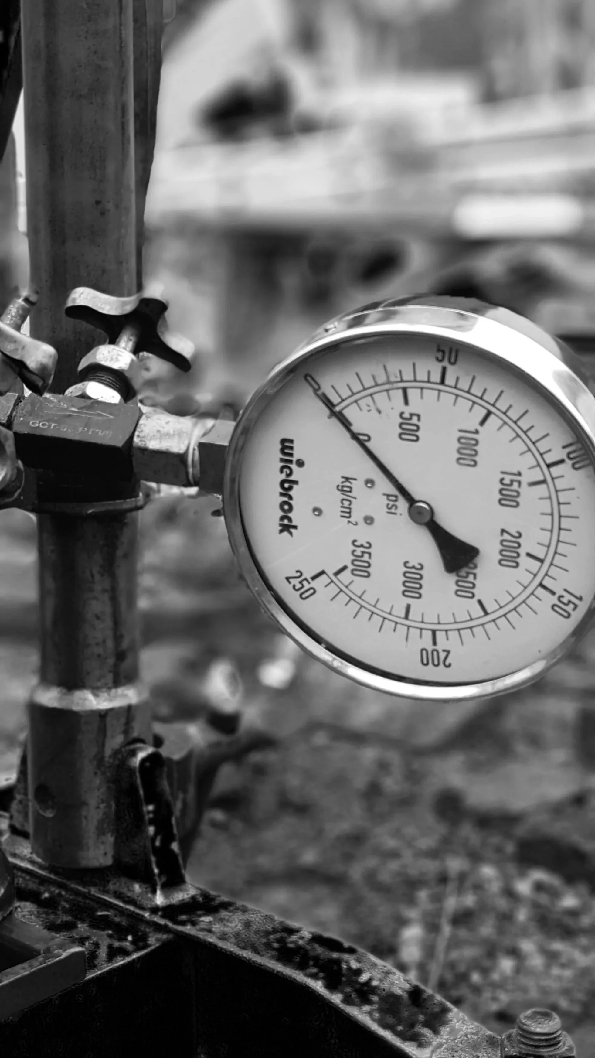 Alat Ukur Tekanan Pekerjaan Sondir Tanah