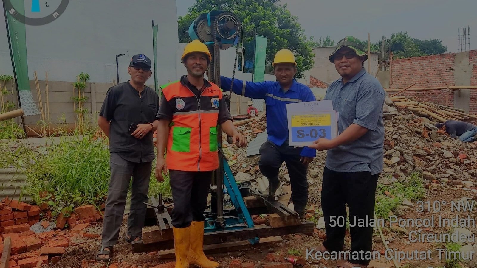 Uji Sondir | Sondir Test | Sondir Statis | Cone Penetration Test | CPT