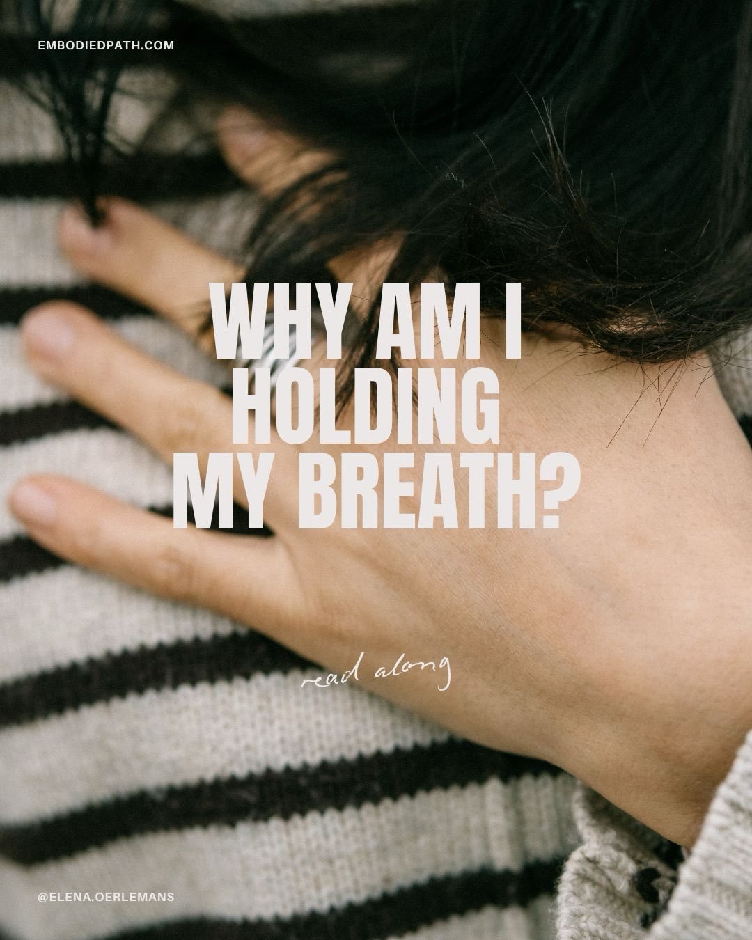 Have you ever felt like a stranger in your own skin?

I spent so many years living from the neck up. I was &ldquo;successful,&rdquo; I was &ldquo;productive,&rdquo; and I was following every rule society gave me. 

But my body was speaking a differen