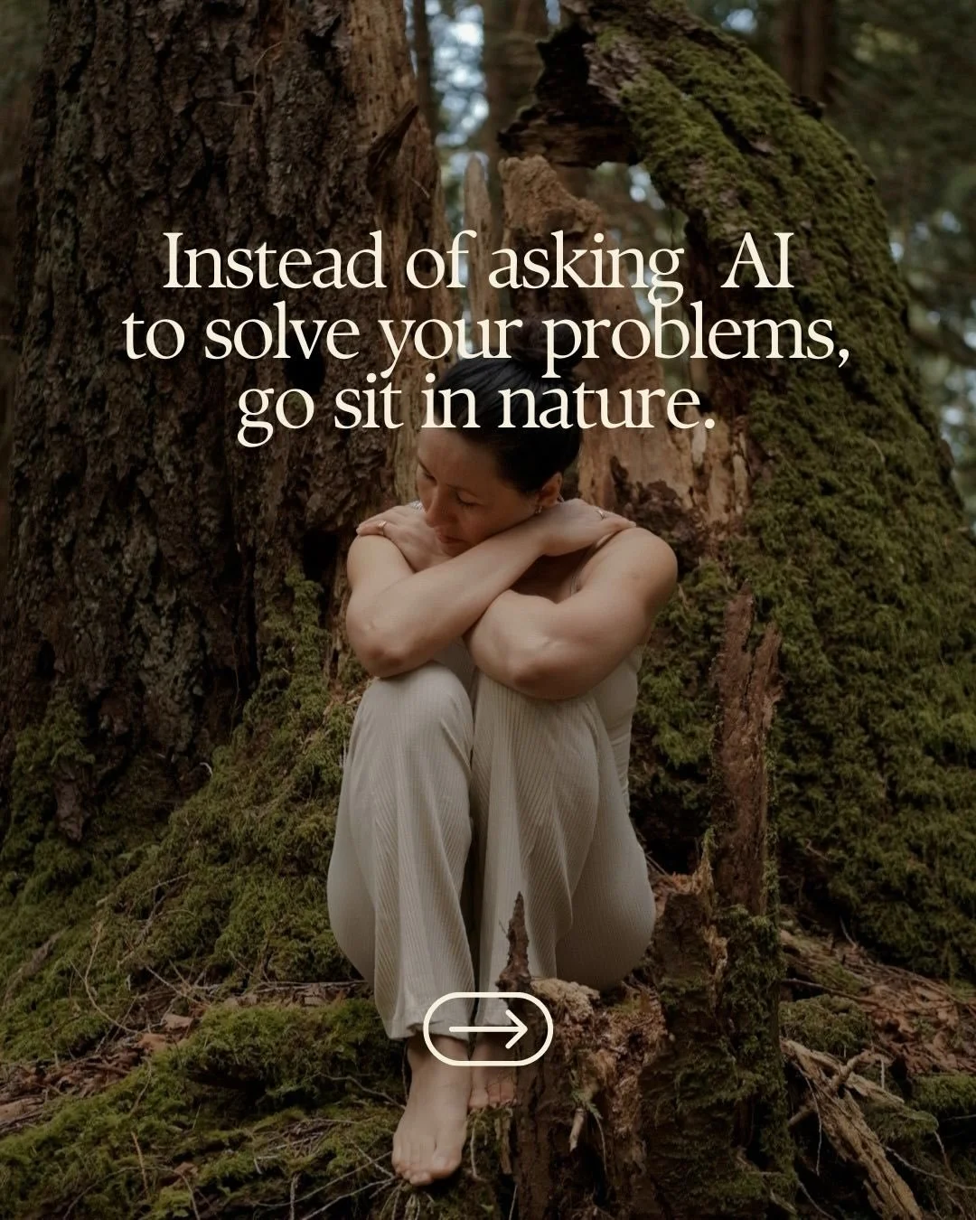 Put your phone away. Find a tree, a patch of dirt, or a view of the sky. 

Sit until the &ldquo;itch&rdquo; to distract yourself passes, and you realize that you aren&rsquo;t just on the Earth you are of it.

Happy Earth Day! 

Let this be your remin