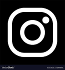 Instagram logo on a dark background