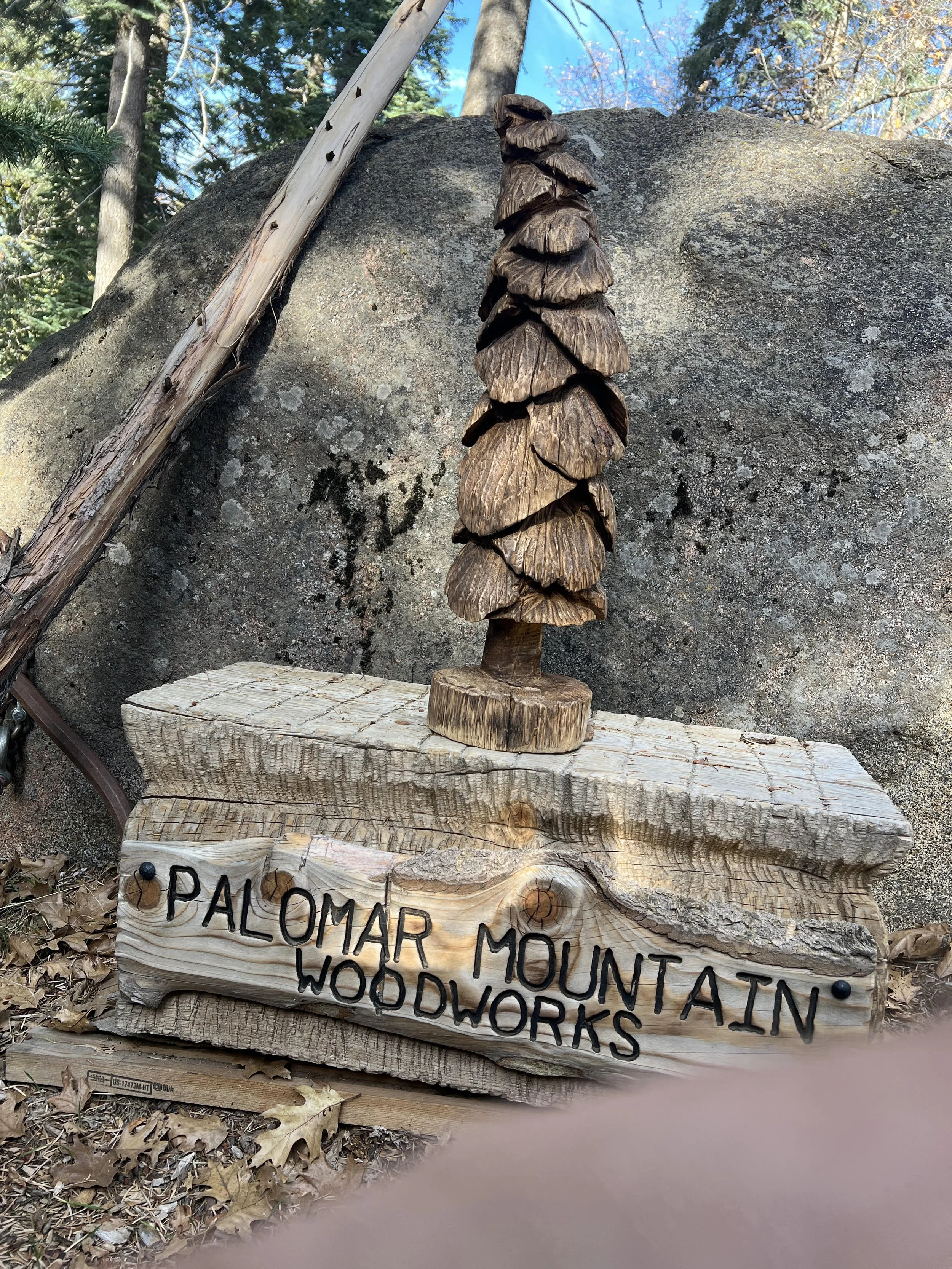 Chainsaw Carved tree