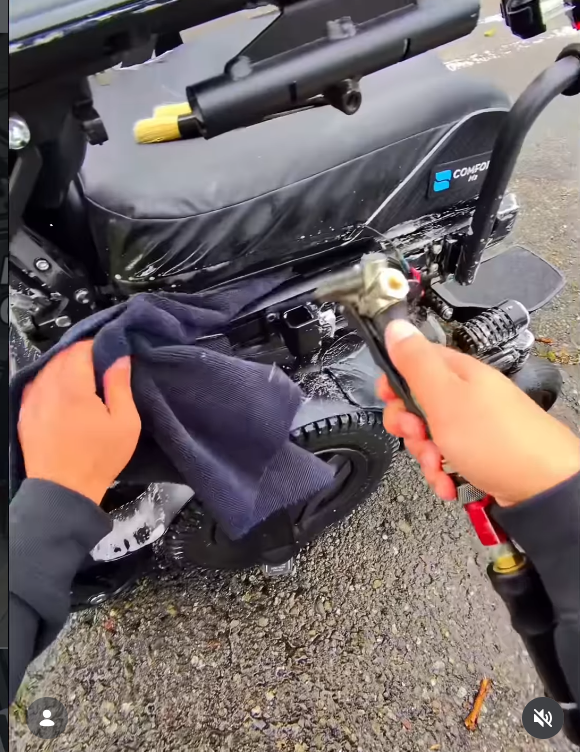Free Wheelchair Cleaning