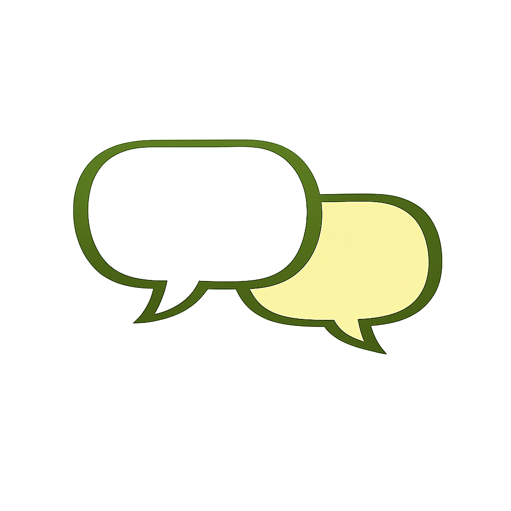 Speech bubbles icon