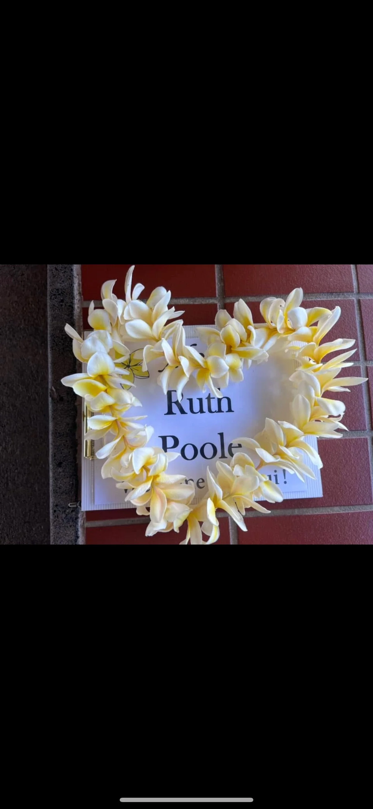 Yellow Plumeria Lei