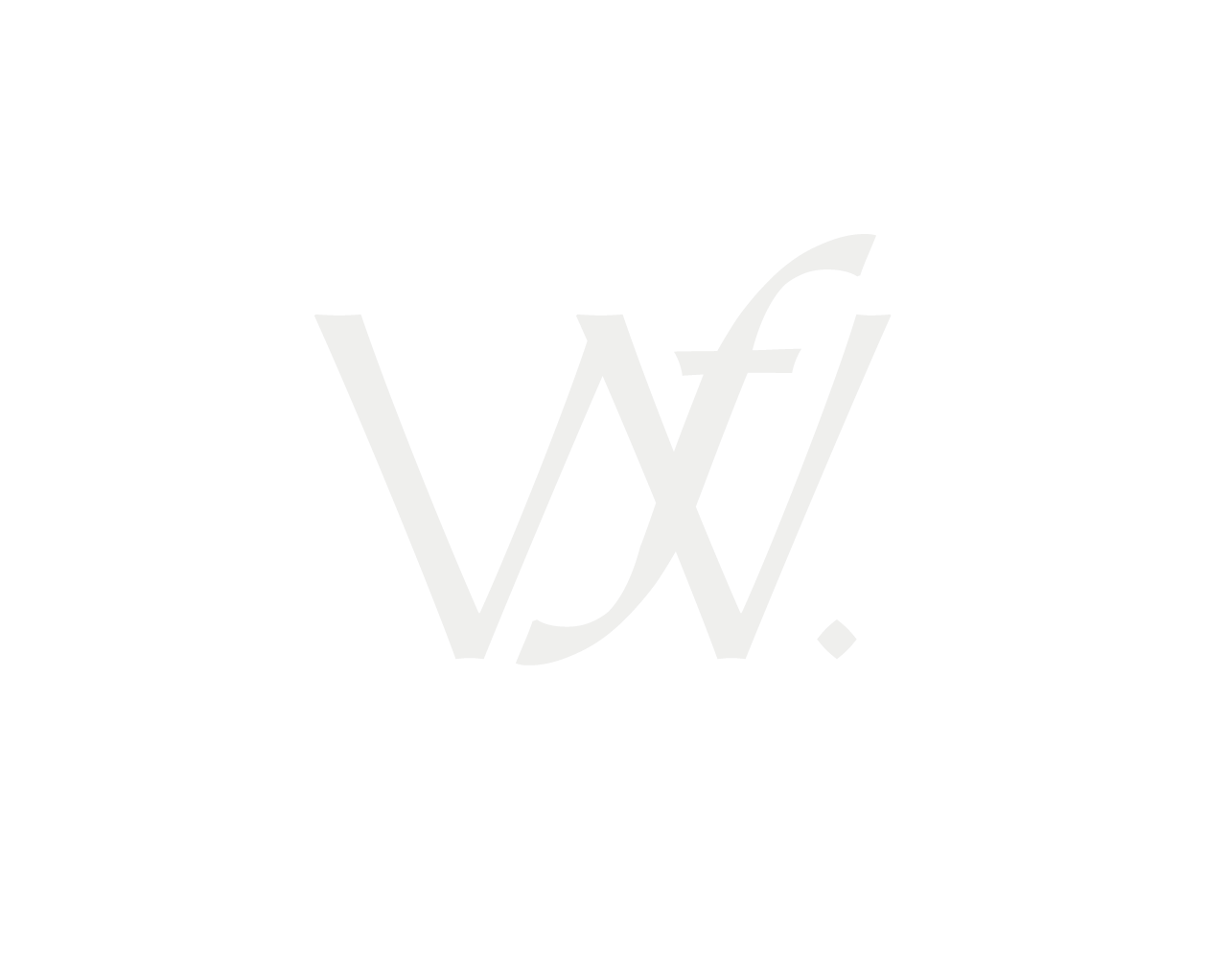 Black background with white overlapping letters V, S, W, and F, arranged in a stylized logo.