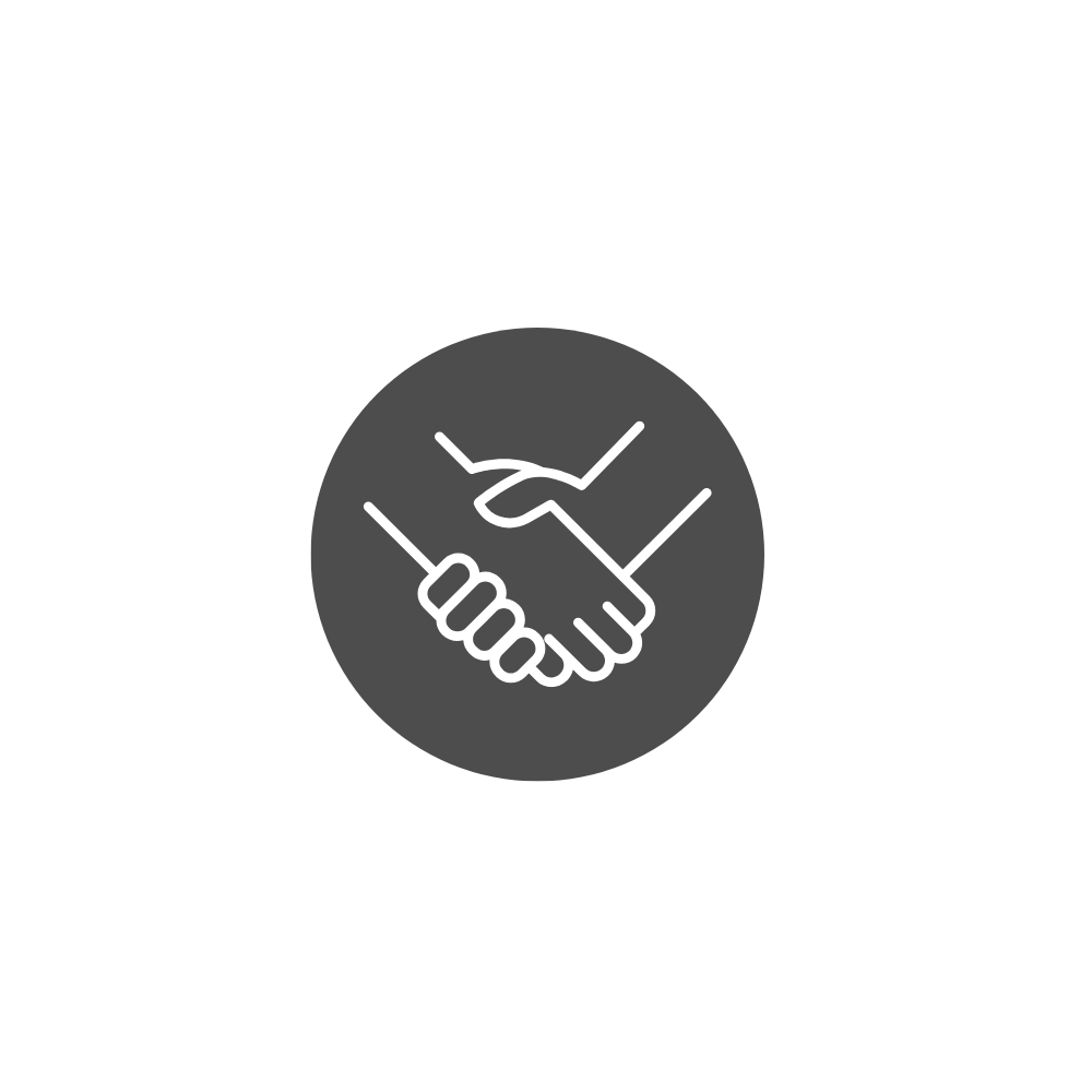 Icon representing trust, integrity, and credibility