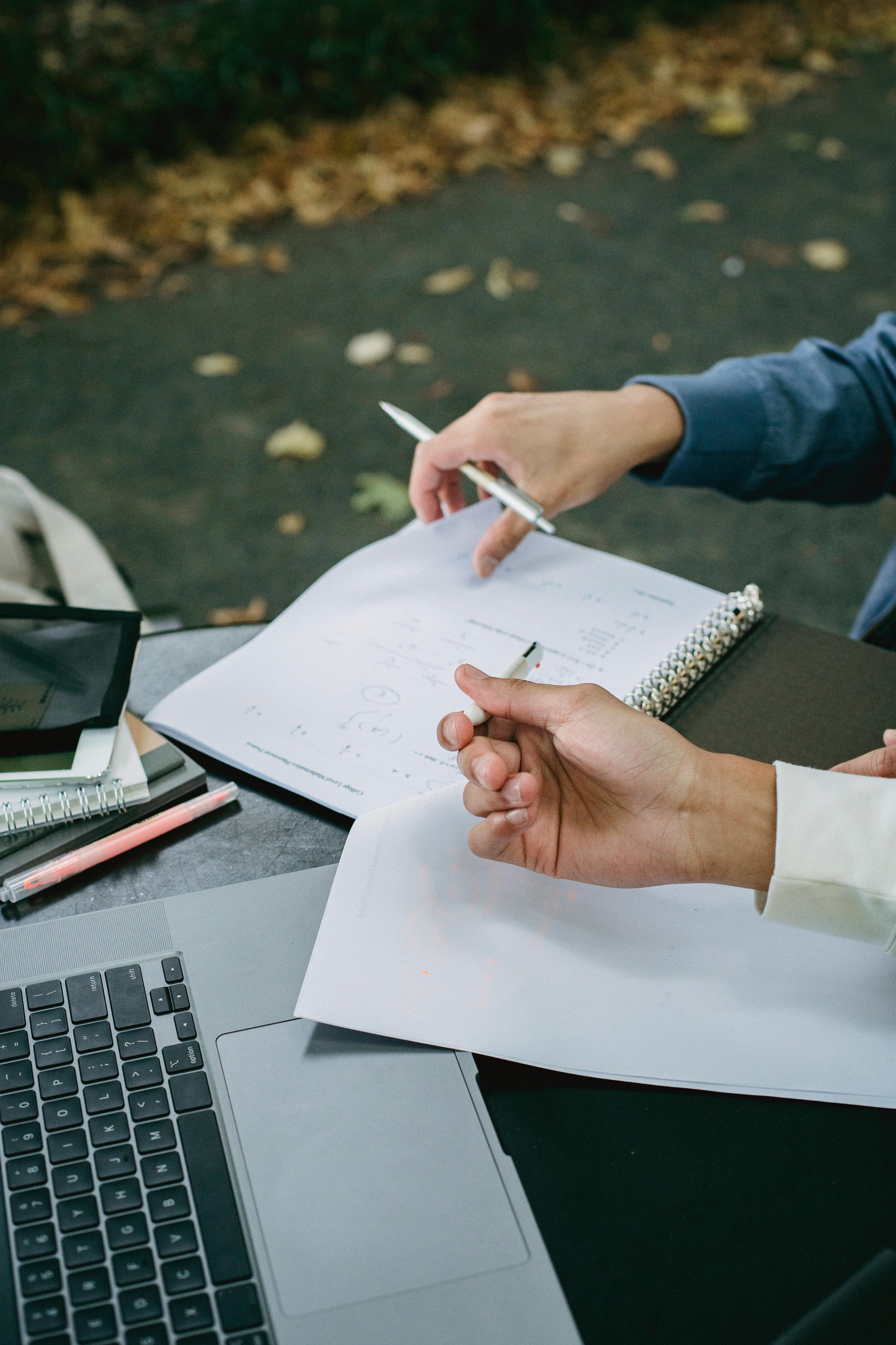 One-on-one business coaching session focused on leadership and growth