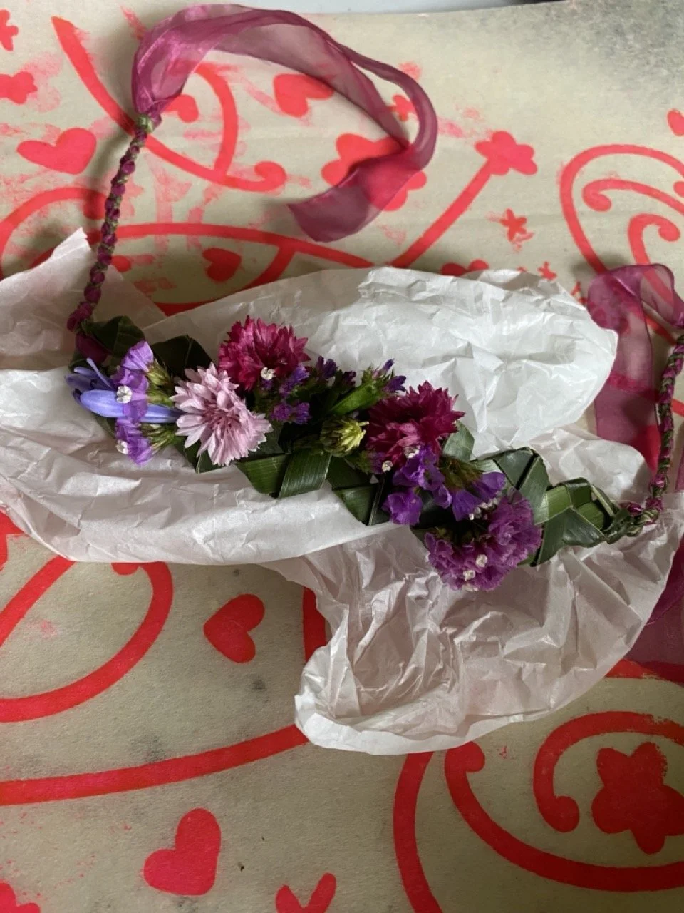 Tīpare Pīwari, Cute floral headband