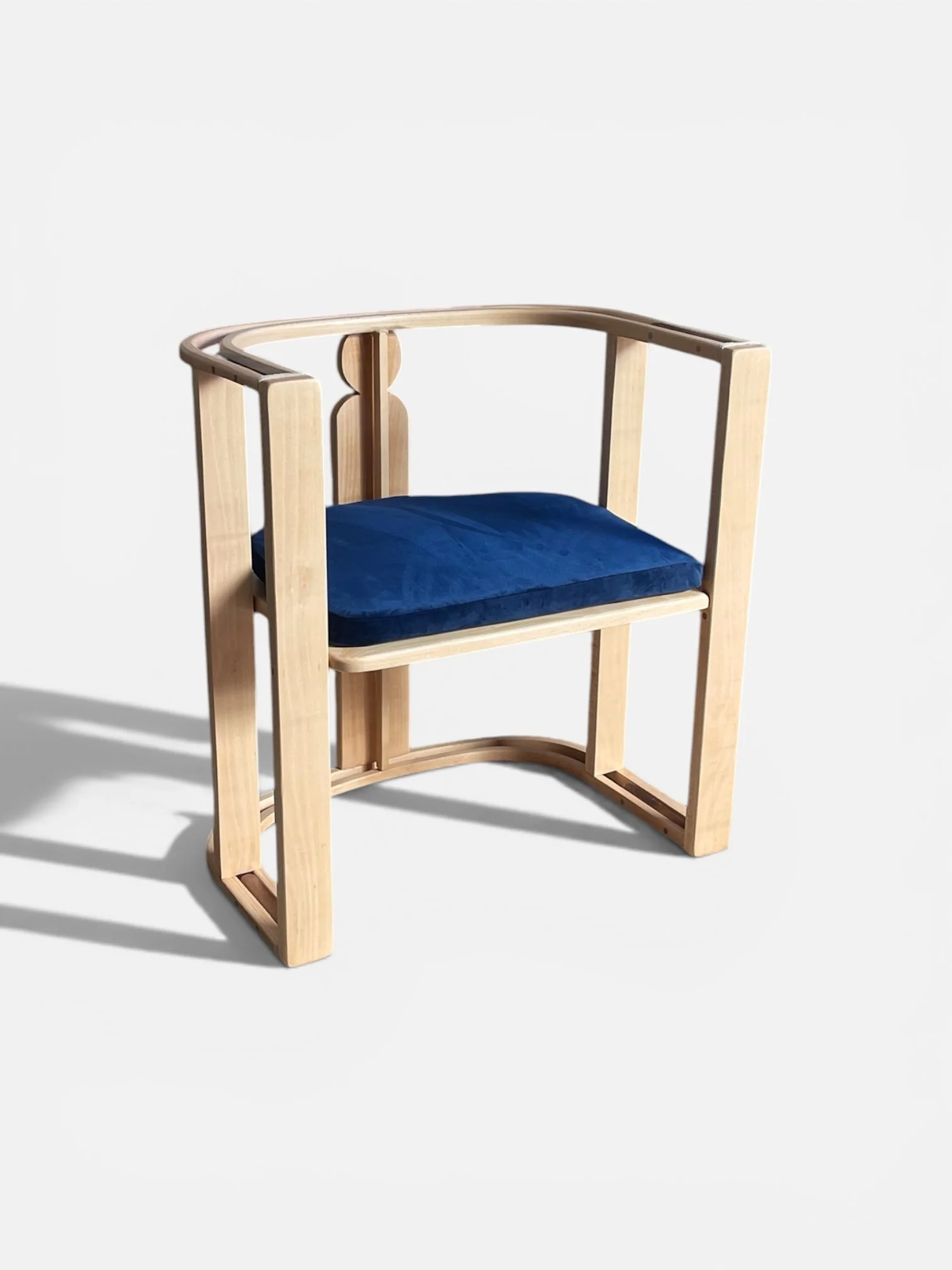 High end solid wood lounge chair for sale