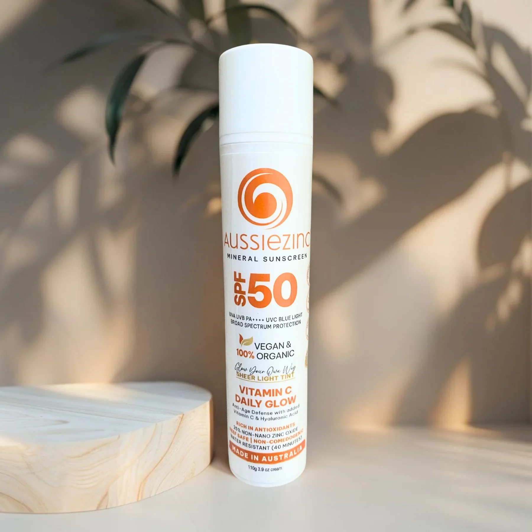 AussieZinc Vitamin C Daily Glow SPF50+
