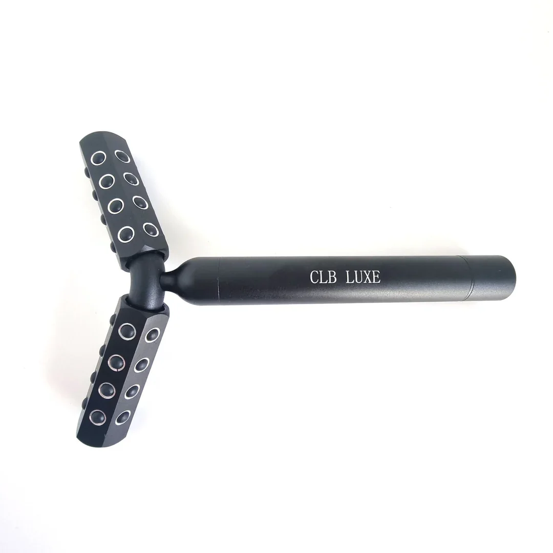 CLB Luxe Geranium Vibration Roller Black