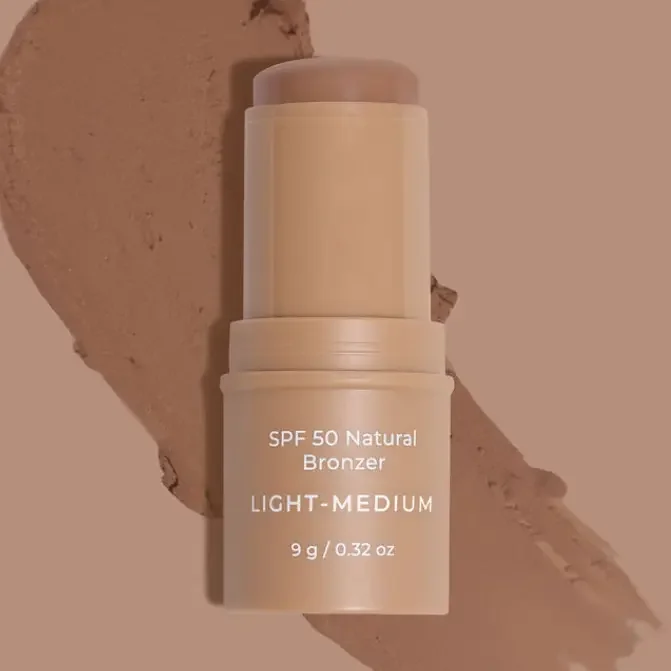 Avocado Zinc Spf 50 Natural Bronzer Light-Medium