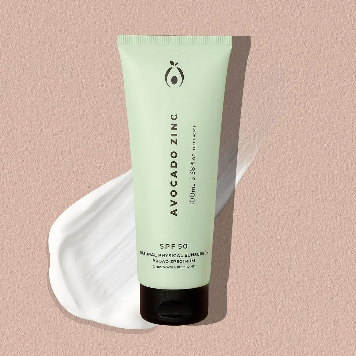 Avocado Zinc Spf 50 Natural Physical Sunscreen