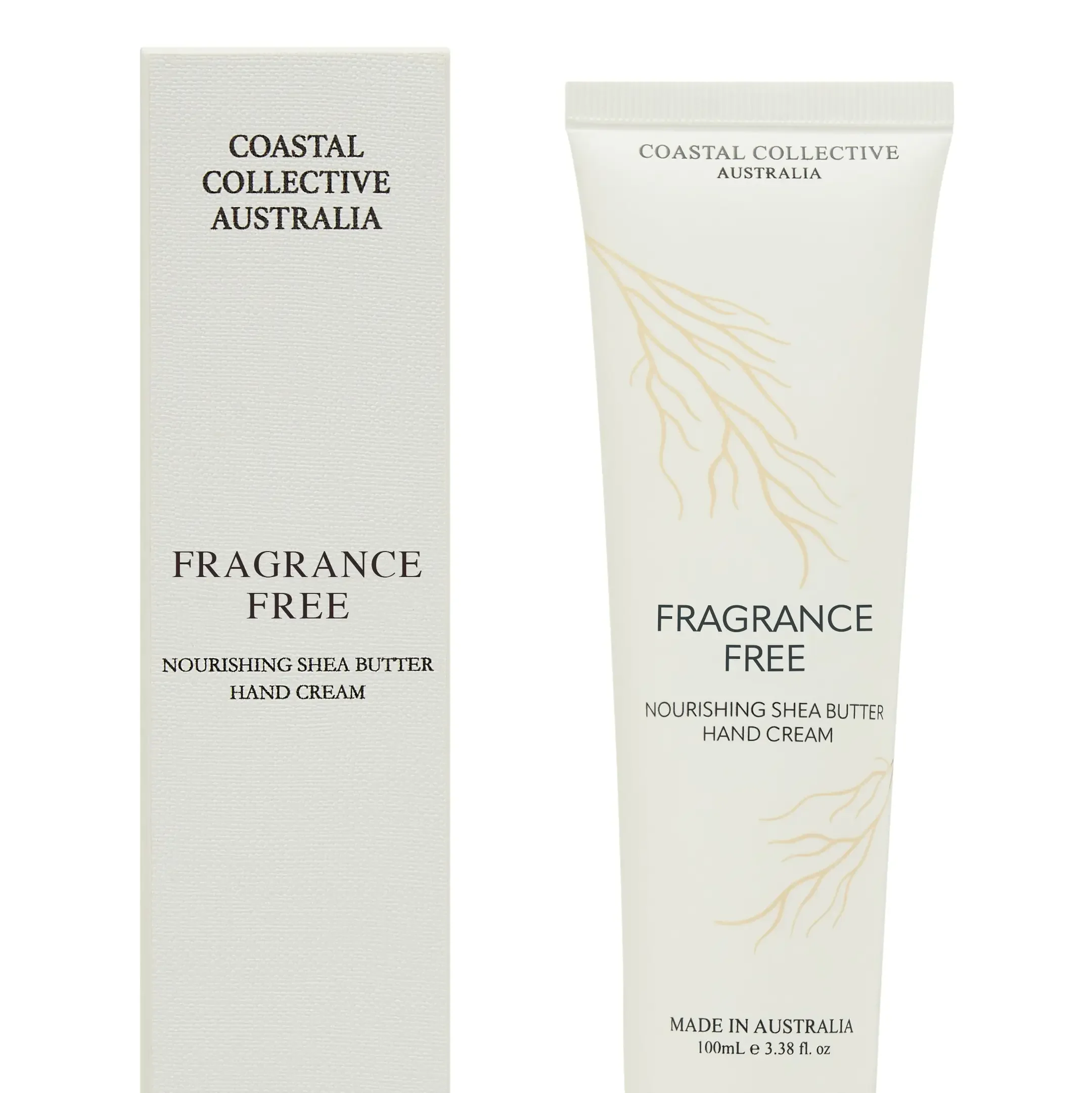 Coastal Collective Australia 100ML Fragrance Free Hand Cream