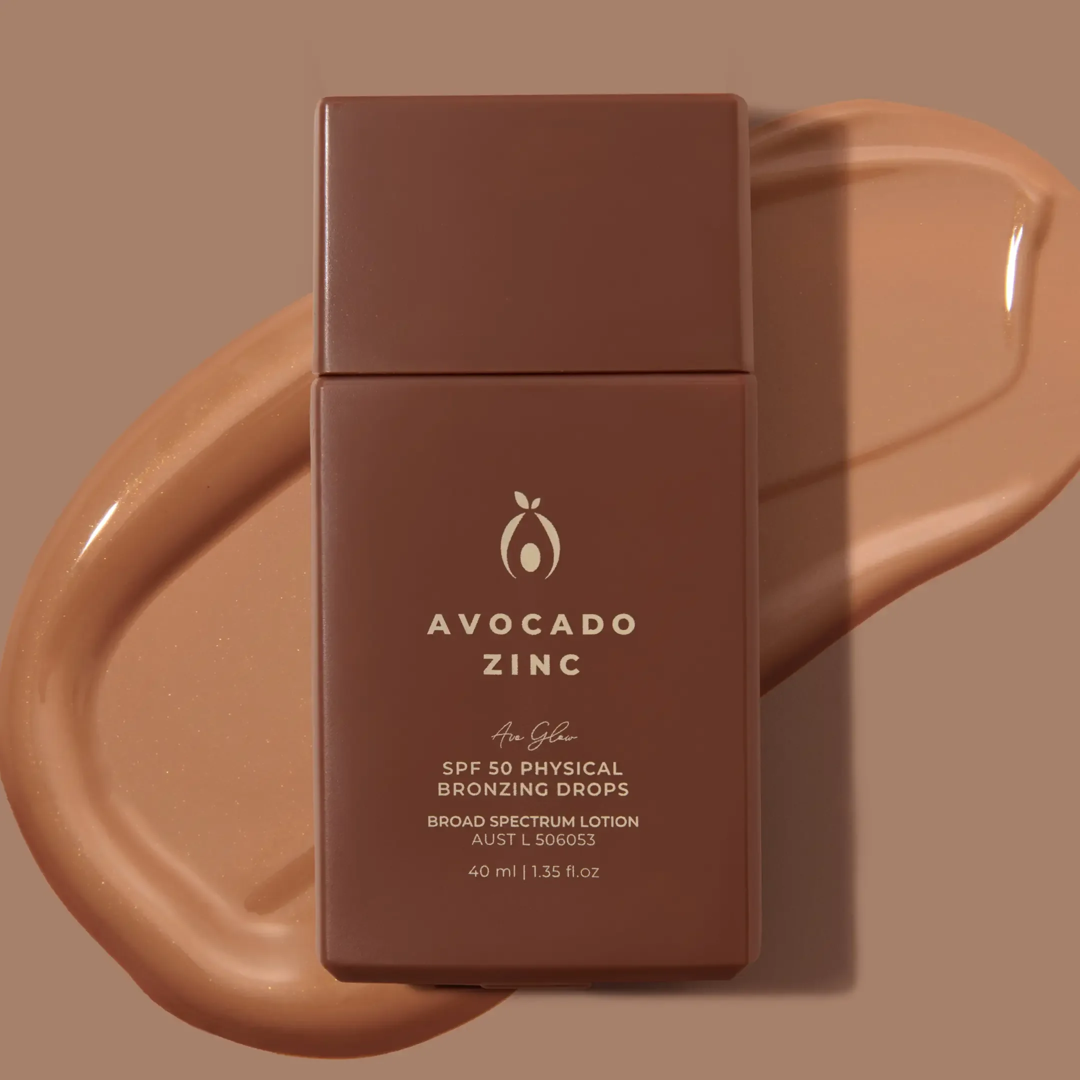 Avocado Zinc Spf 50 Physical Bronzing Drops