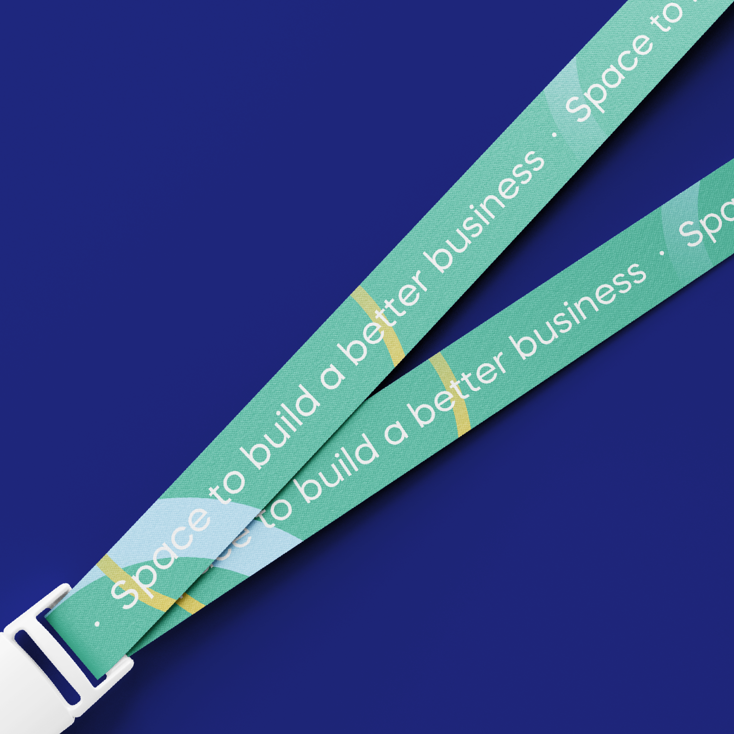 Branded lanyards designed and printed