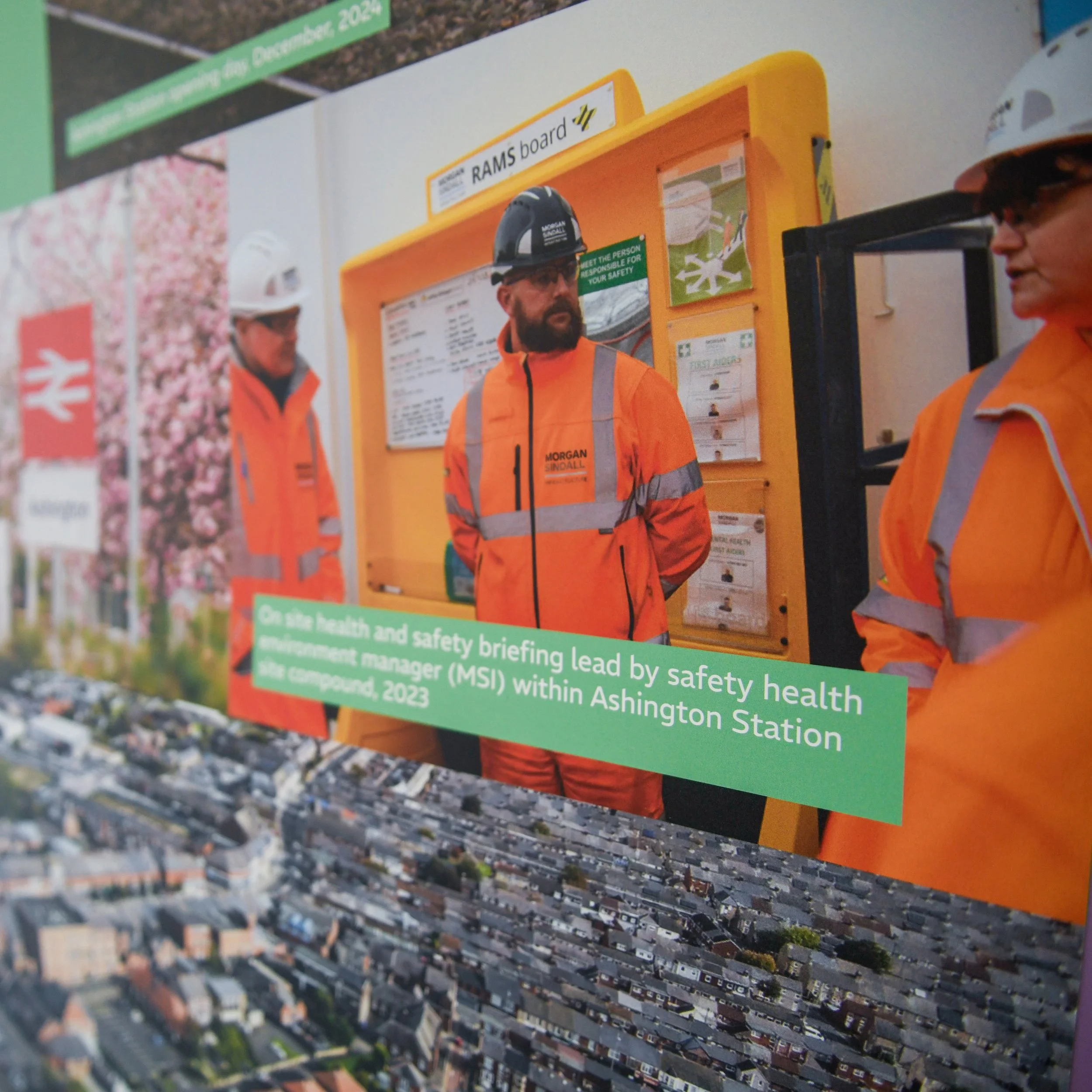 Printed exhibition panels