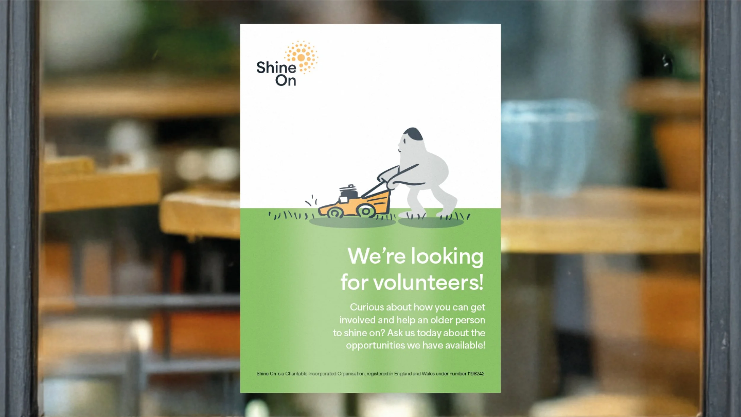 A poster design for Newcastle Charity