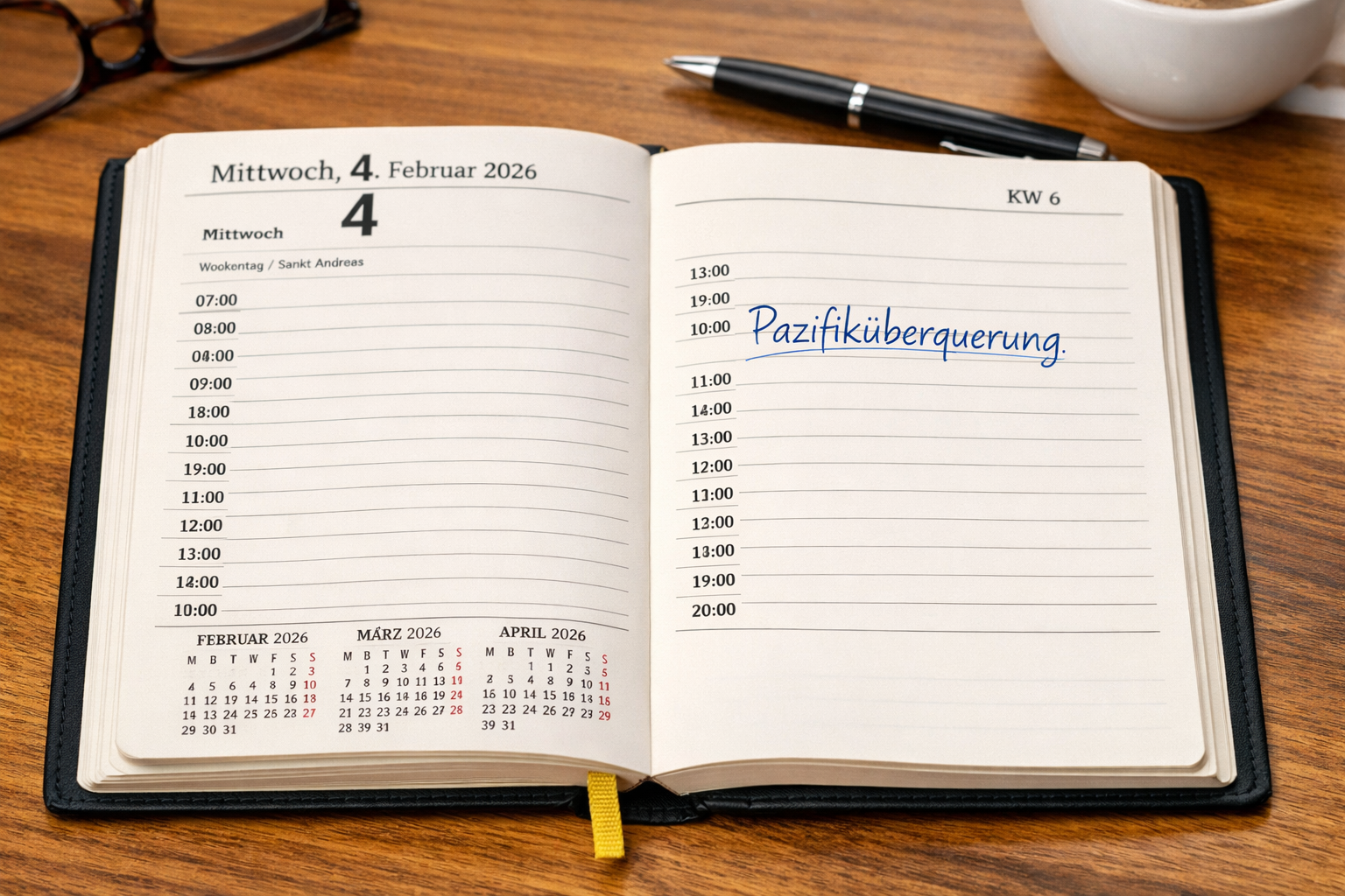 Der Tag der Abreise kommt immer näher …