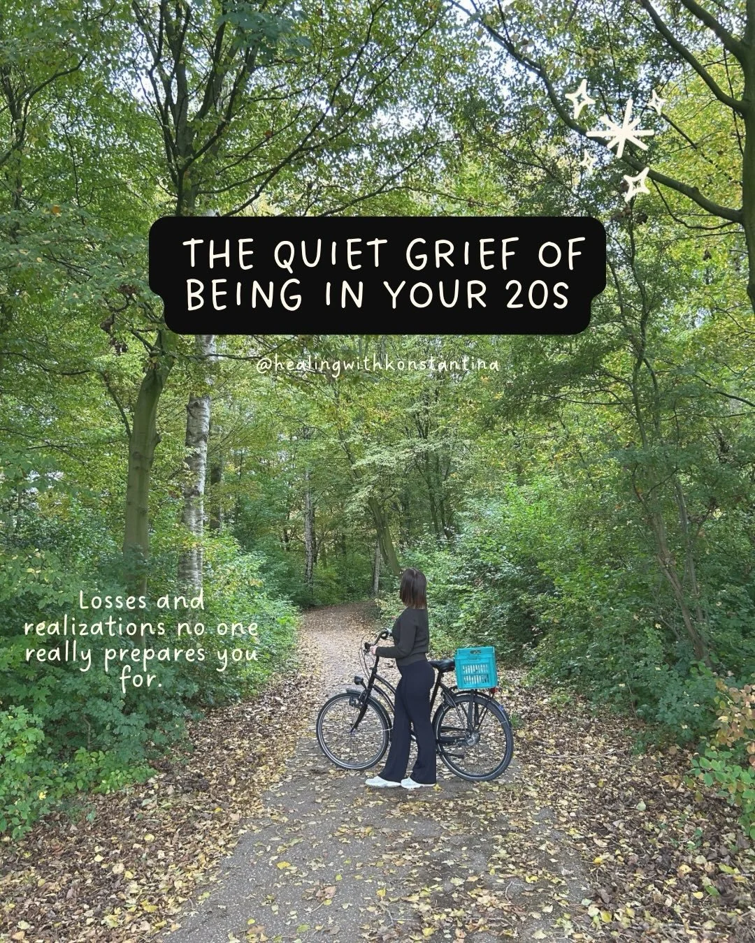 Some kinds of grief don&rsquo;t look like grief.

In my work with young adults, I see it all the time - and honestly, I recognize a lot of it in my own life too.

The grief of friendships changing. 
The grief of realizing your parents couldn&rsquo;t 