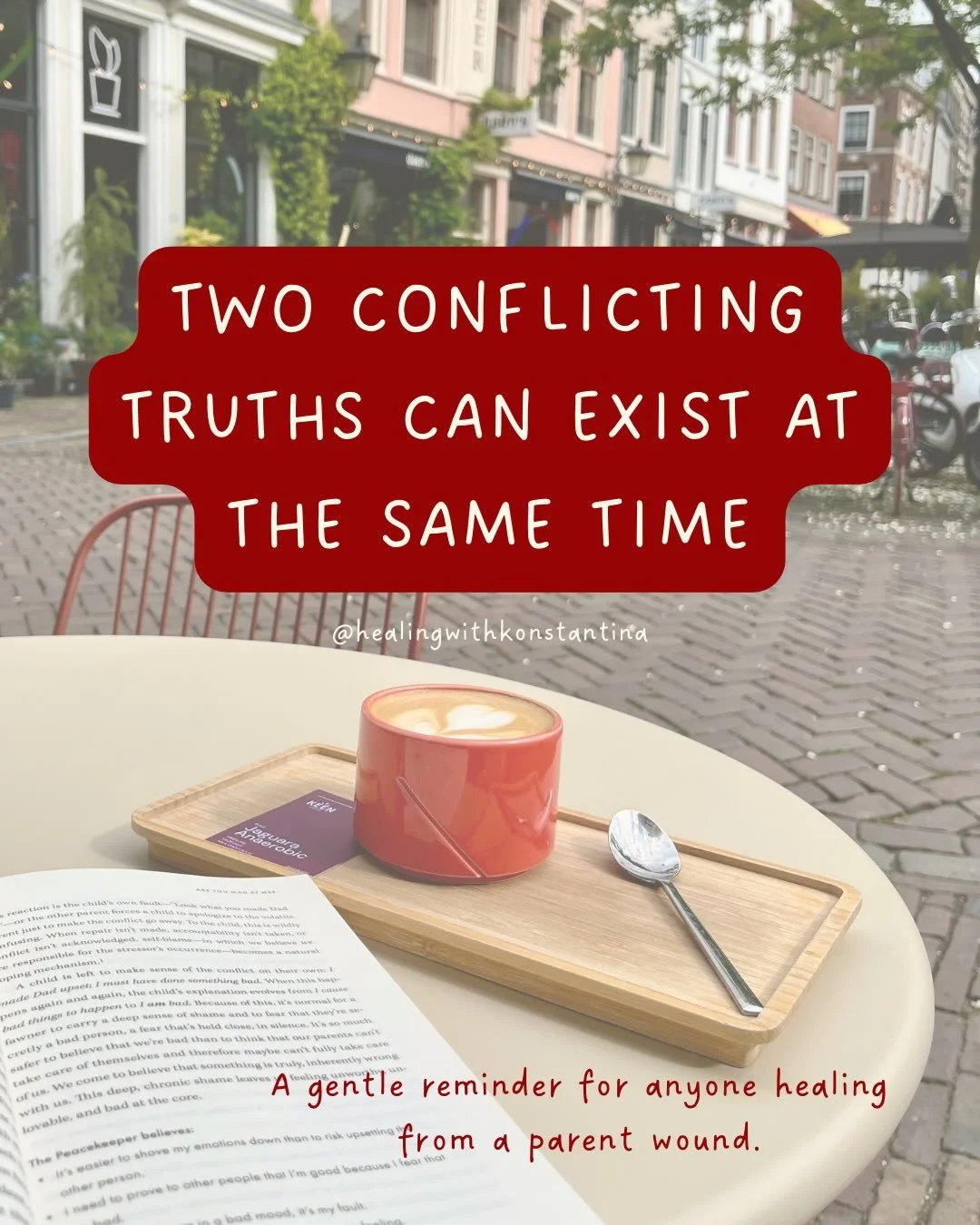 A lot of people come to therapy exhausted from trying to answer this question:

&ldquo;Am I allowed to feel hurt if they loved me?&rdquo;

What they&rsquo;re often searching for is permission to hold two truths at the same time.

That a parent may ha