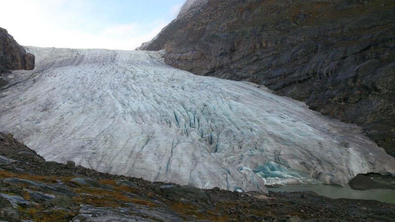 Breane smelta mykje i 2014