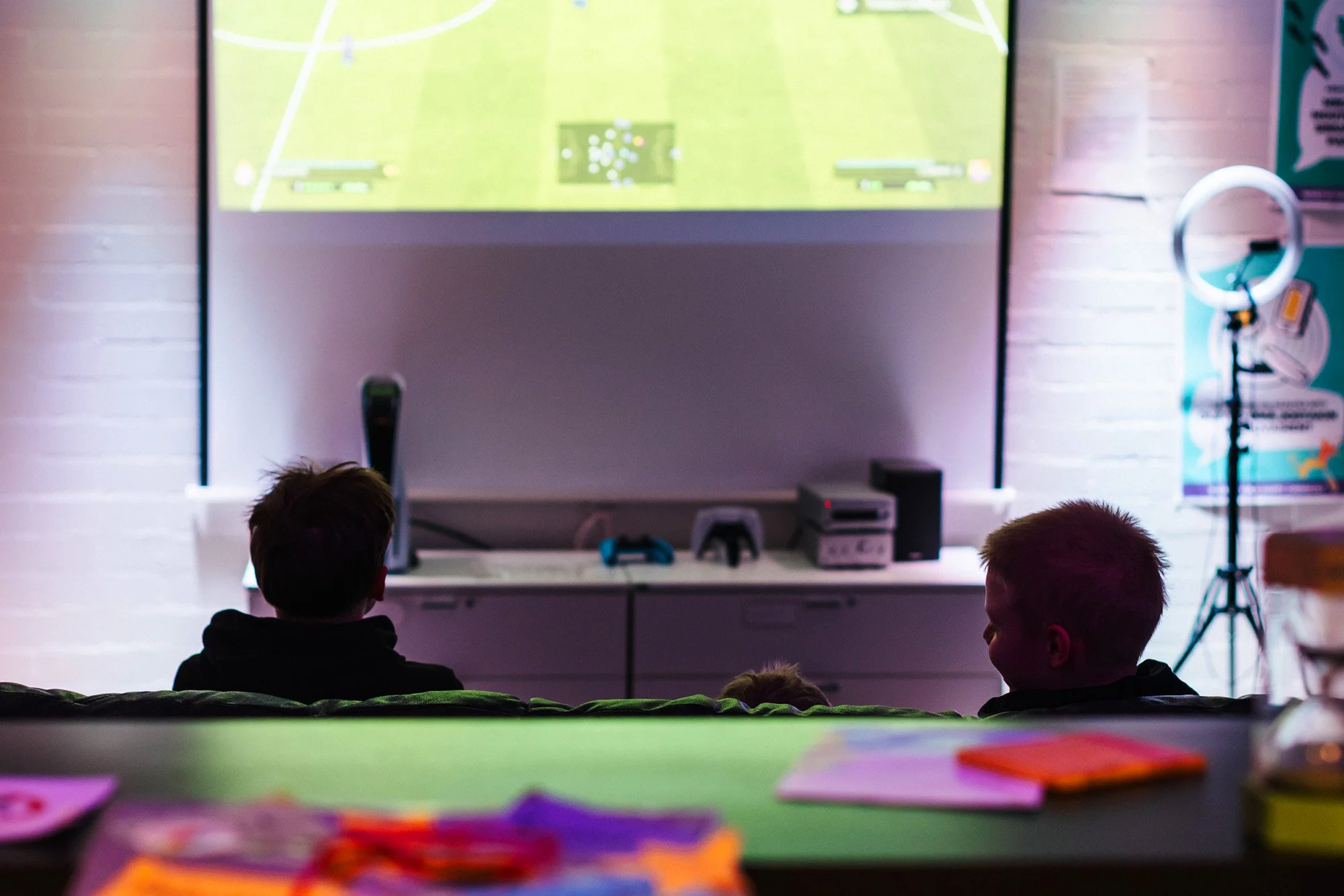 Nuorten kohtaamispaikka.