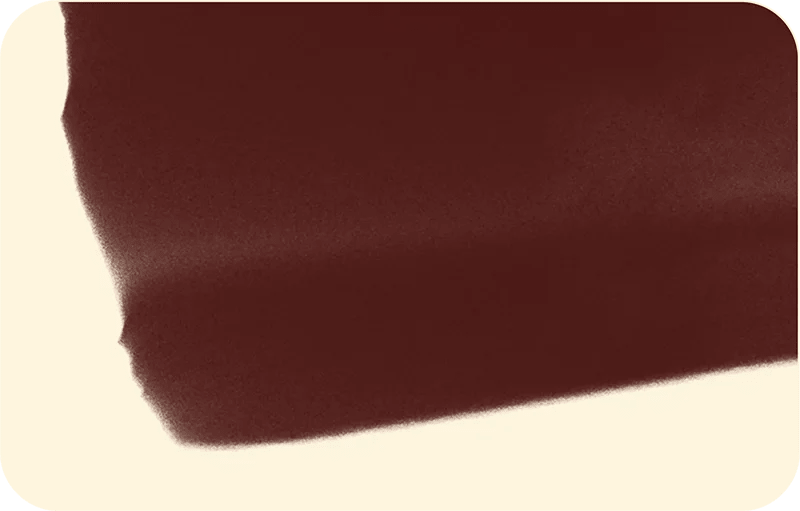 Abstract artwork with horizontal brown and cream streaks.