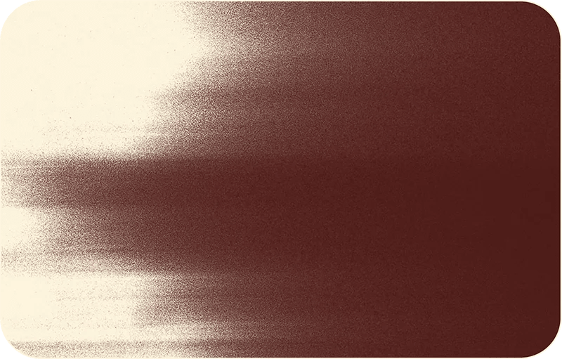 Abstract artwork with horizontal brown and cream streaks.