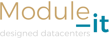 Logo de 'Module IT', spécialisé dans la conception de centres de données.