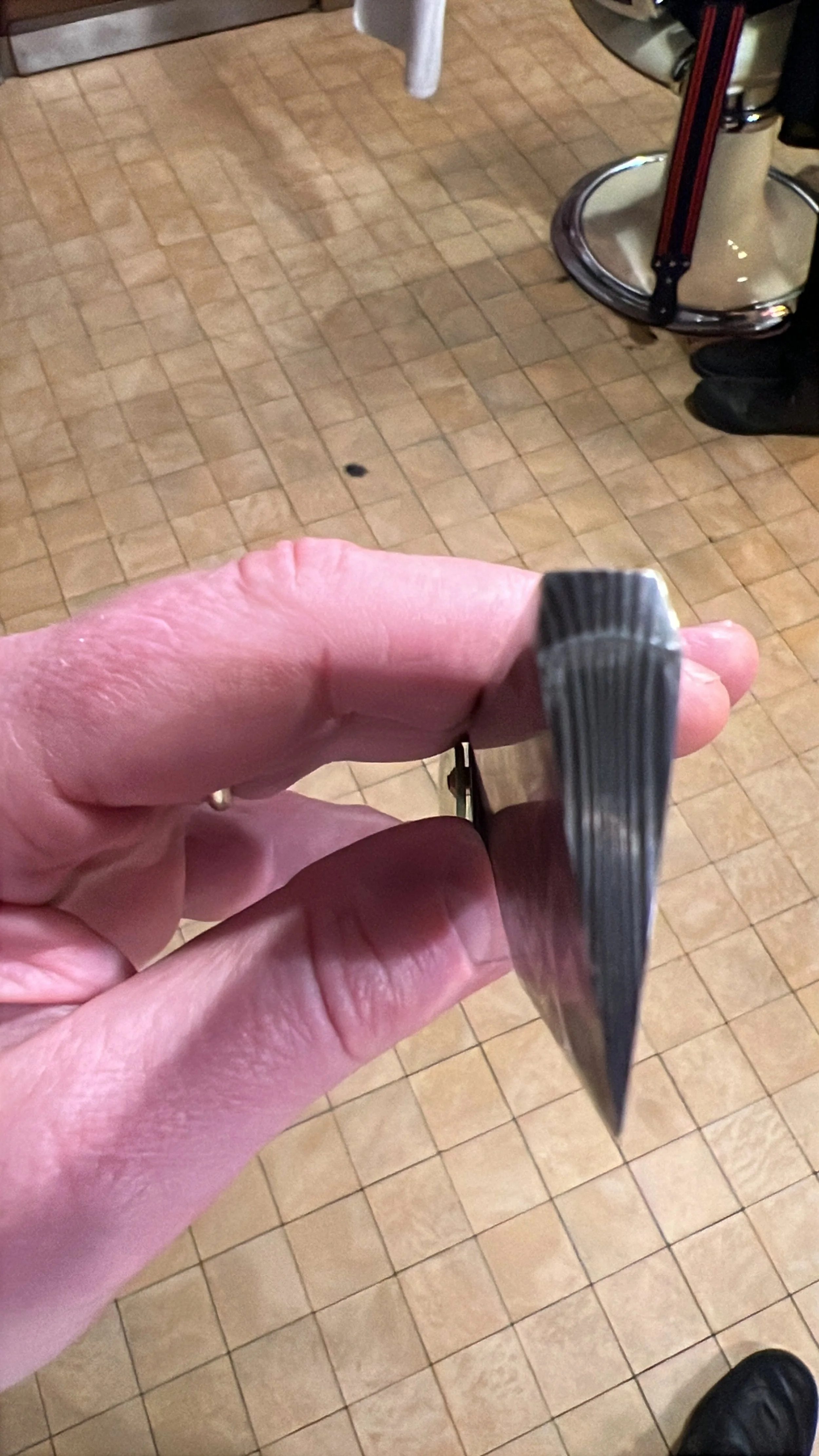 Full Wedge Damascus 6/8