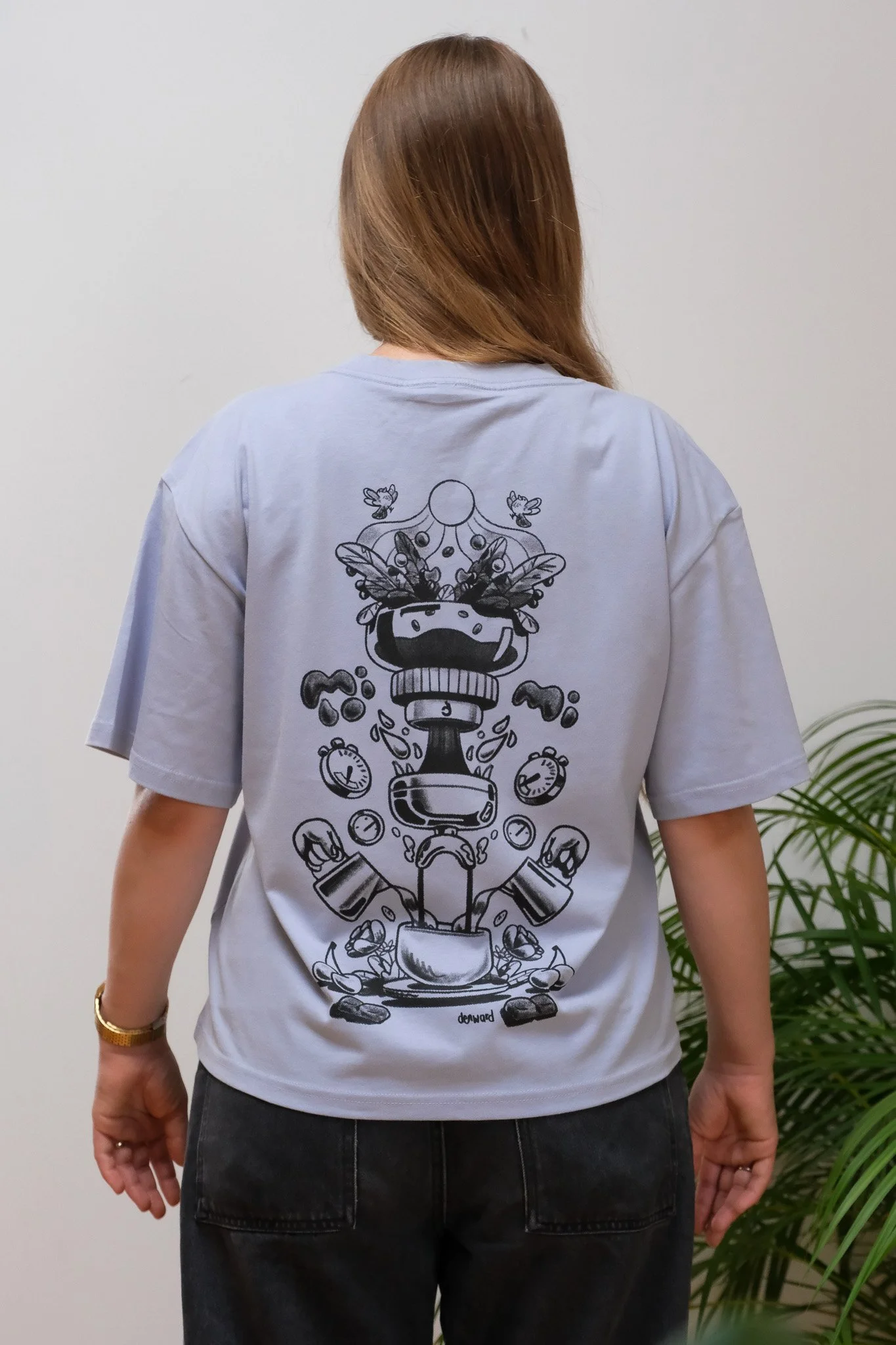 Coffee Flow - T-Shirt (powder)