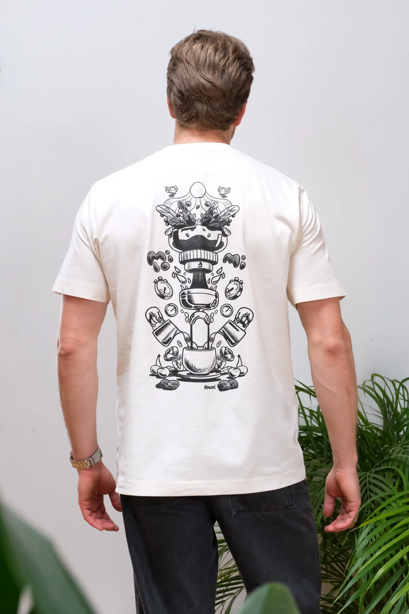 Coffee Flow - T-Shirt (cream)