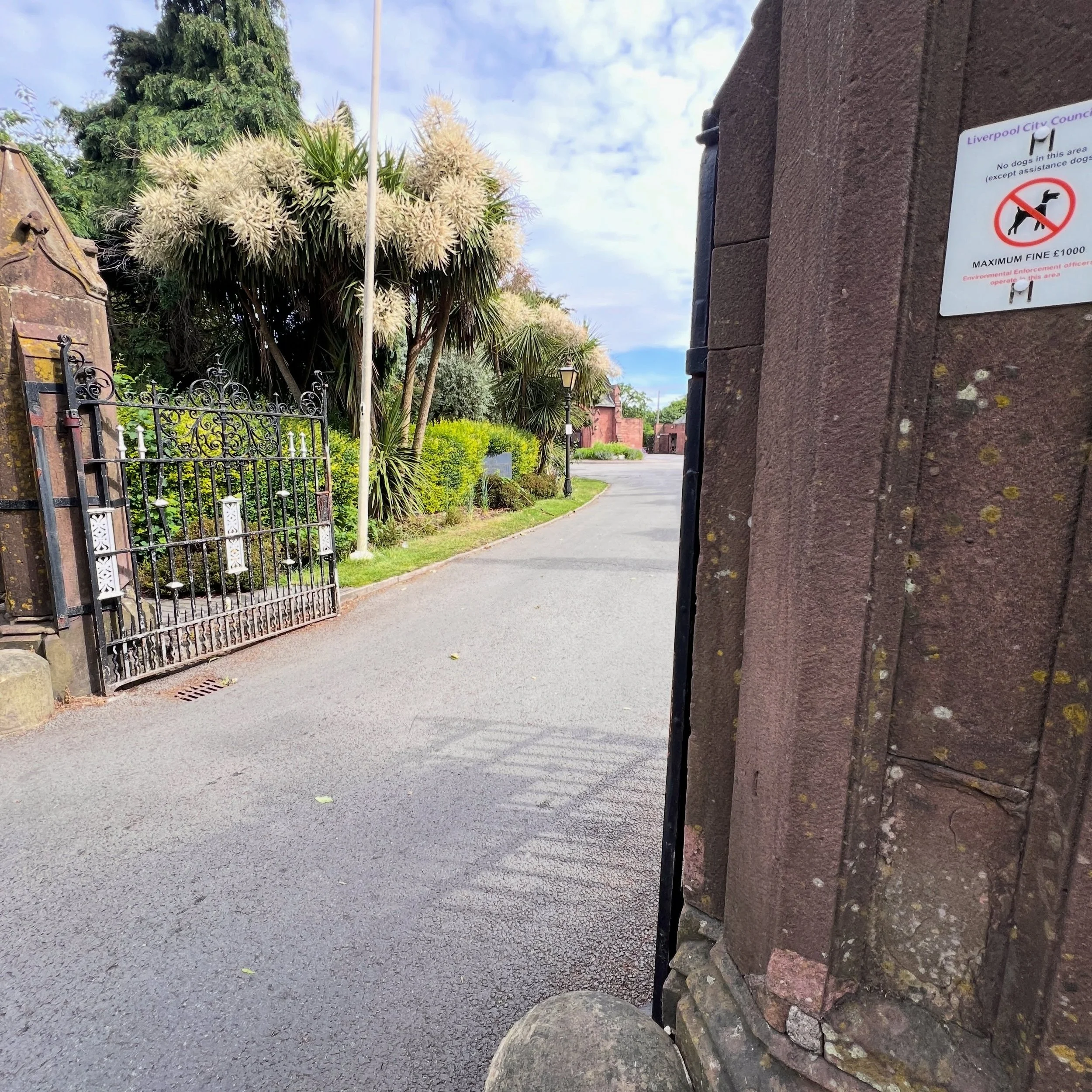How many loved ones have walked through these gates? 
How much sadness have these walls known? 

If they could talk, they may not talk of sadness at all but instead, will whisper the last words of love that are spoken as we lay our loved ones to rest
