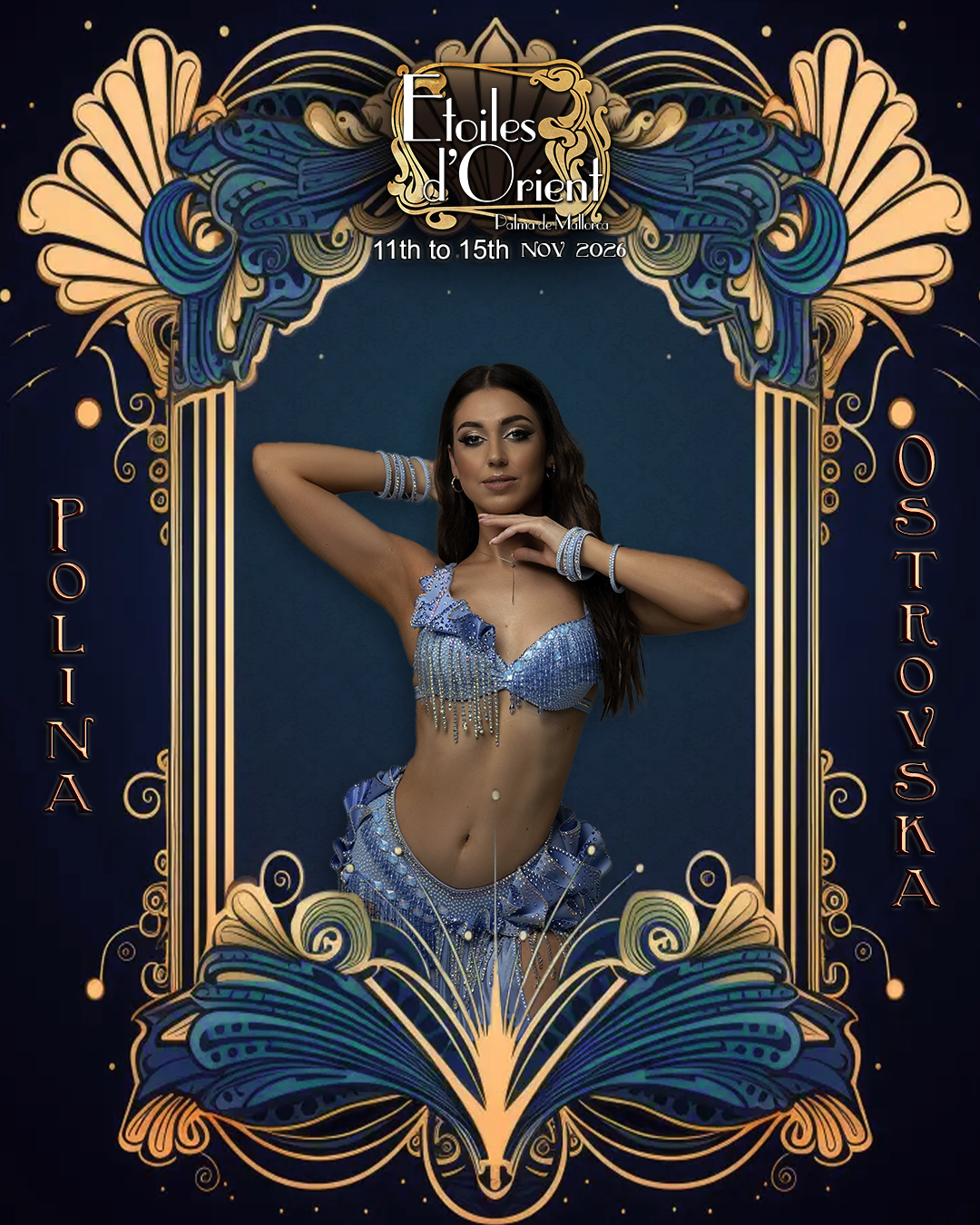 Polina Ostrovska in Palma de Mallorca.