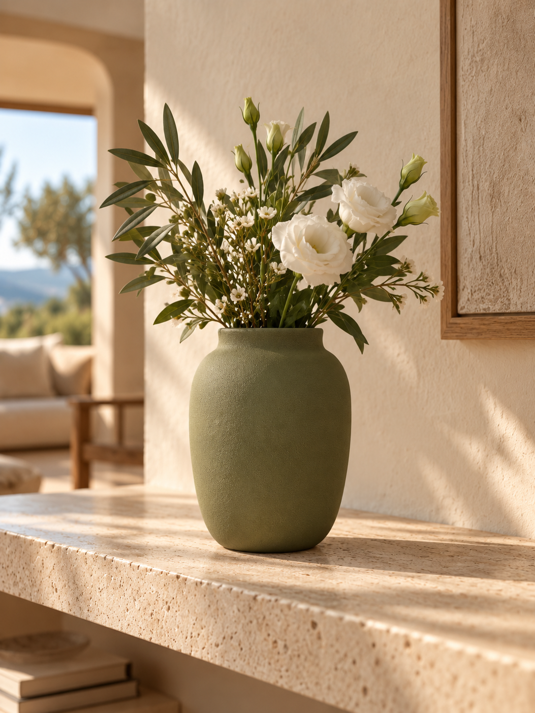 Vase Alba Olive