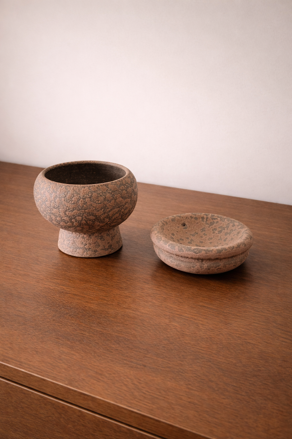 Porte encens en céramique portugaise Lume I fait main