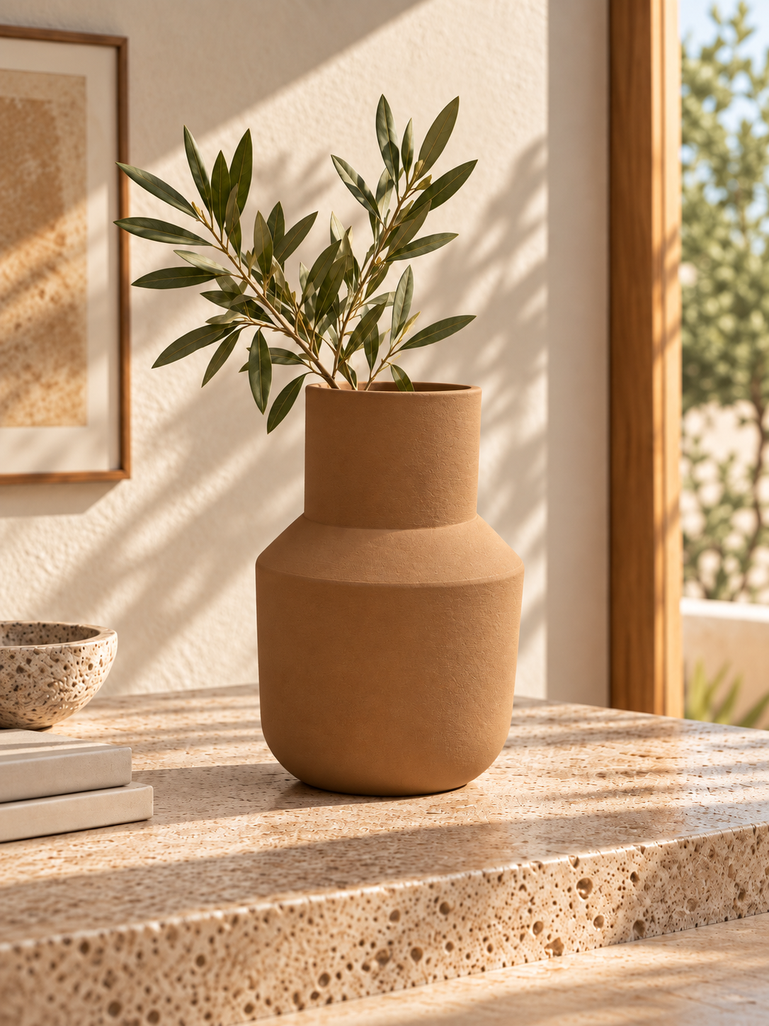 Vase Areia Tabac