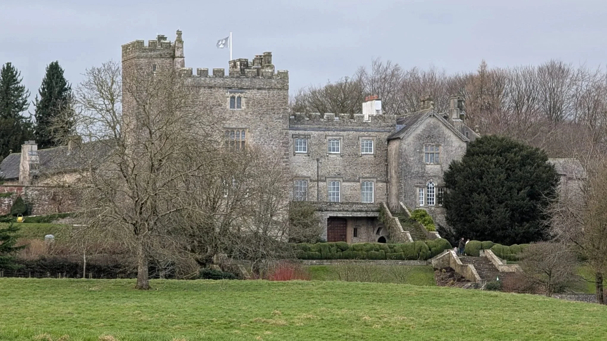 Sizergh Castle, a National Trust property in Cumbria