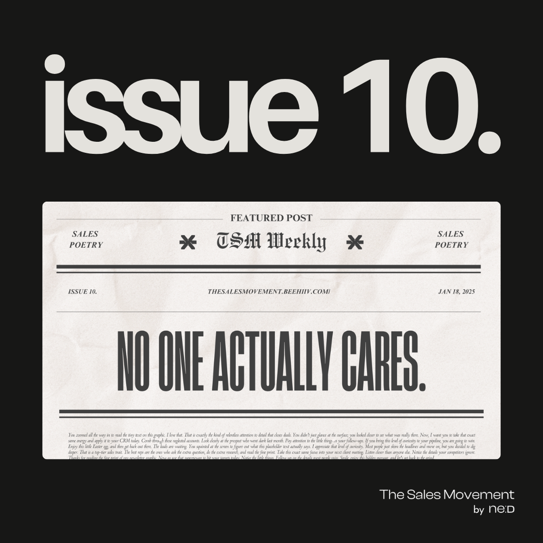 No one actually cares.