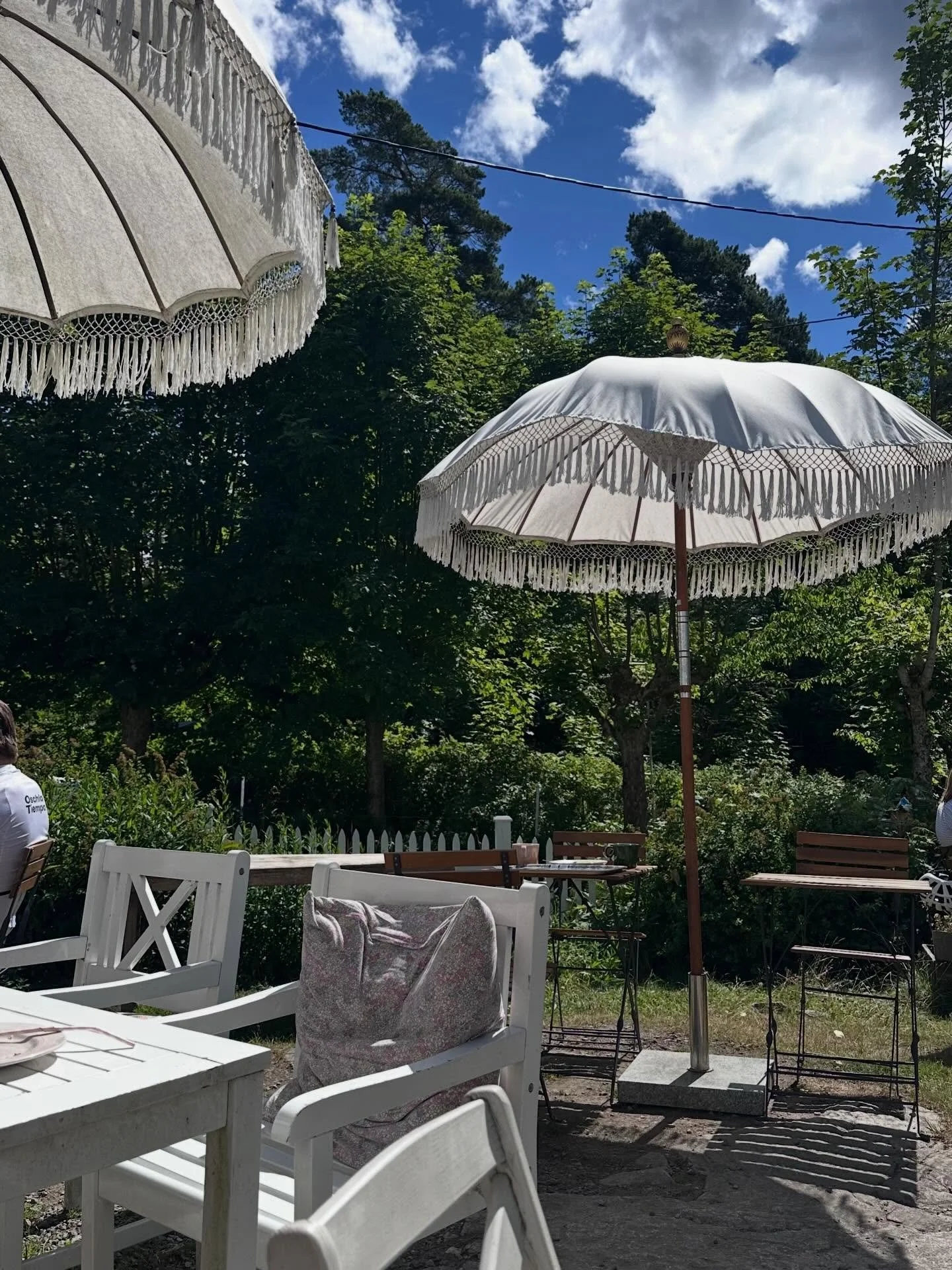Super koselig Hagecafe &hellip;. #sommer @svartskog_kolonial_cecilie