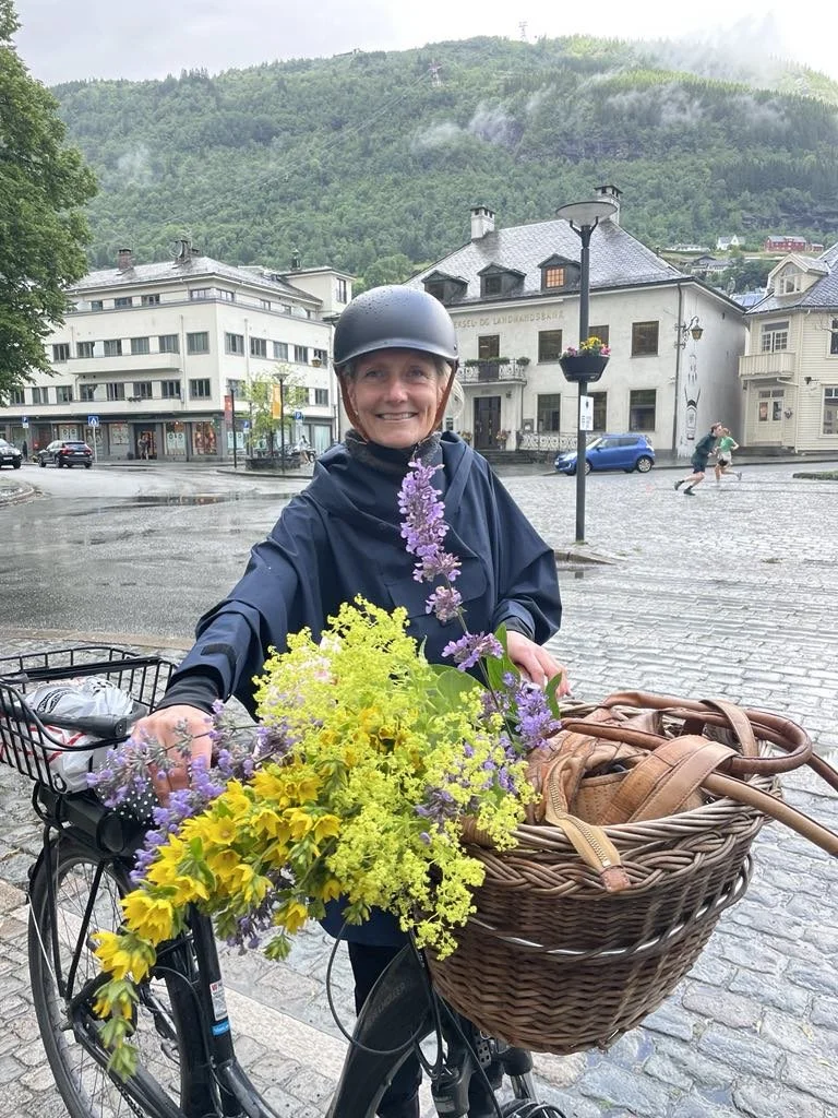 Vitamin G Sykkel med blomster