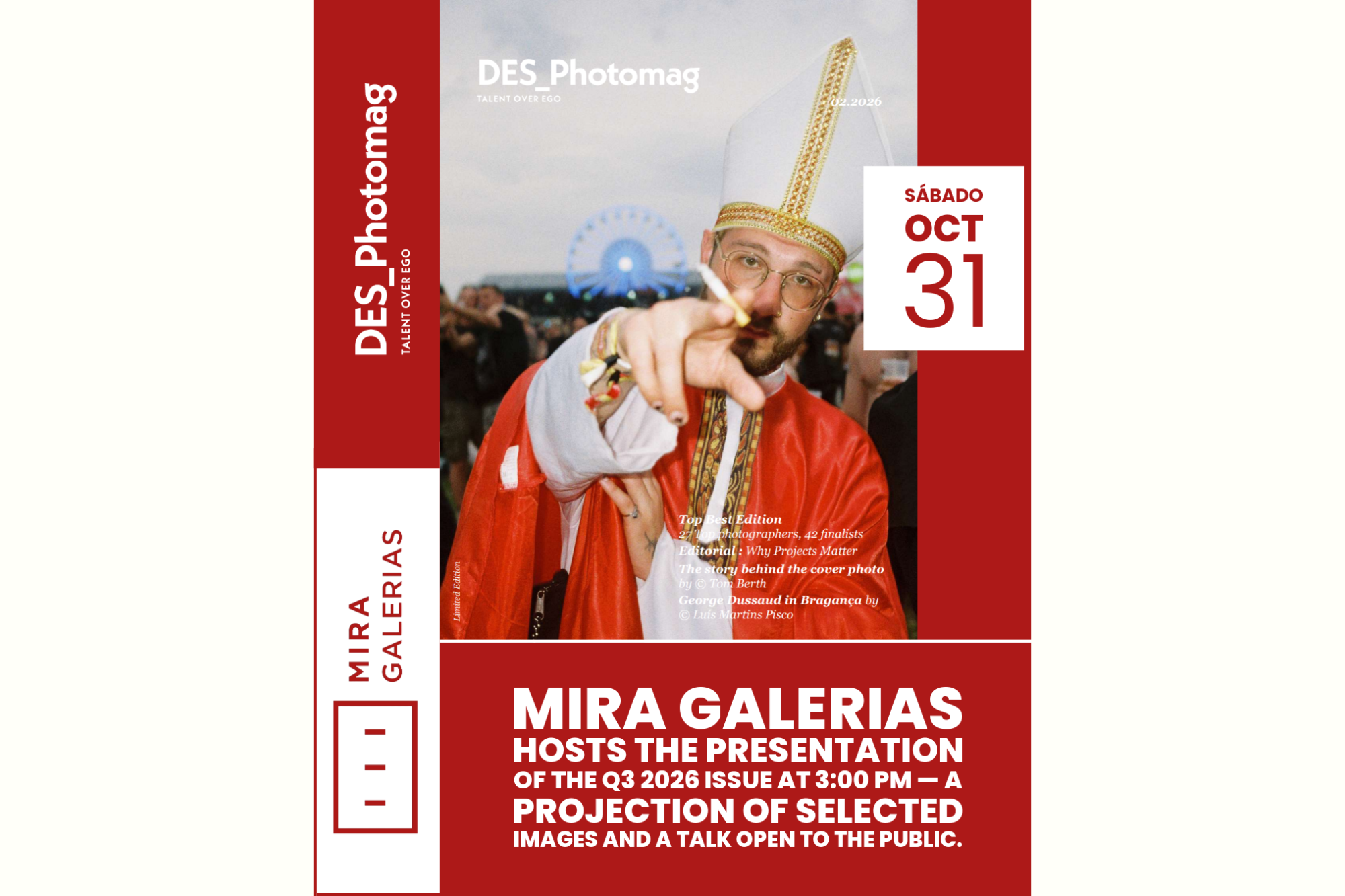 DES_Letter #3 — DES_Photomag is going to a gallery for the first time.