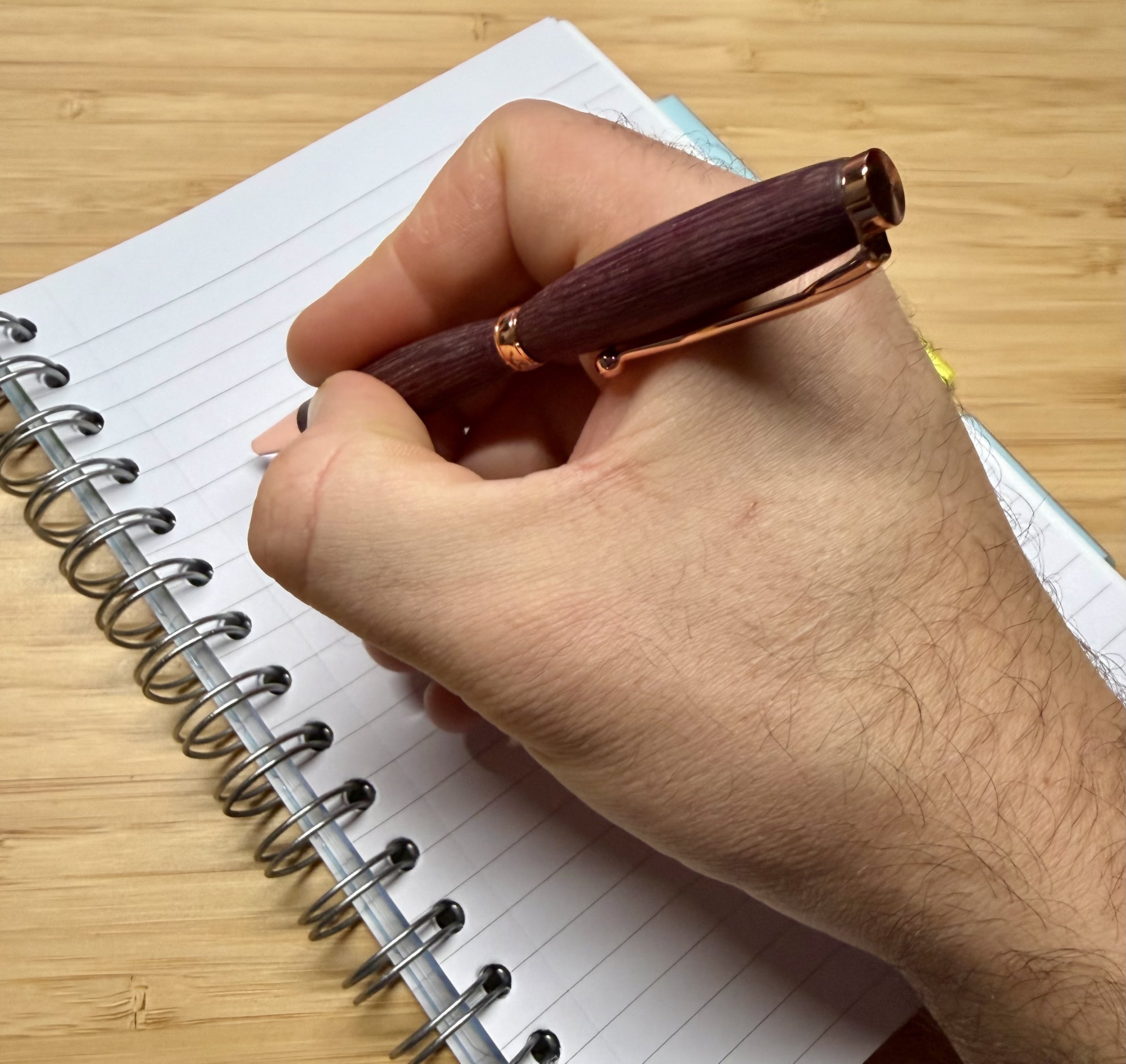 Purple Heart Ball Point Pen