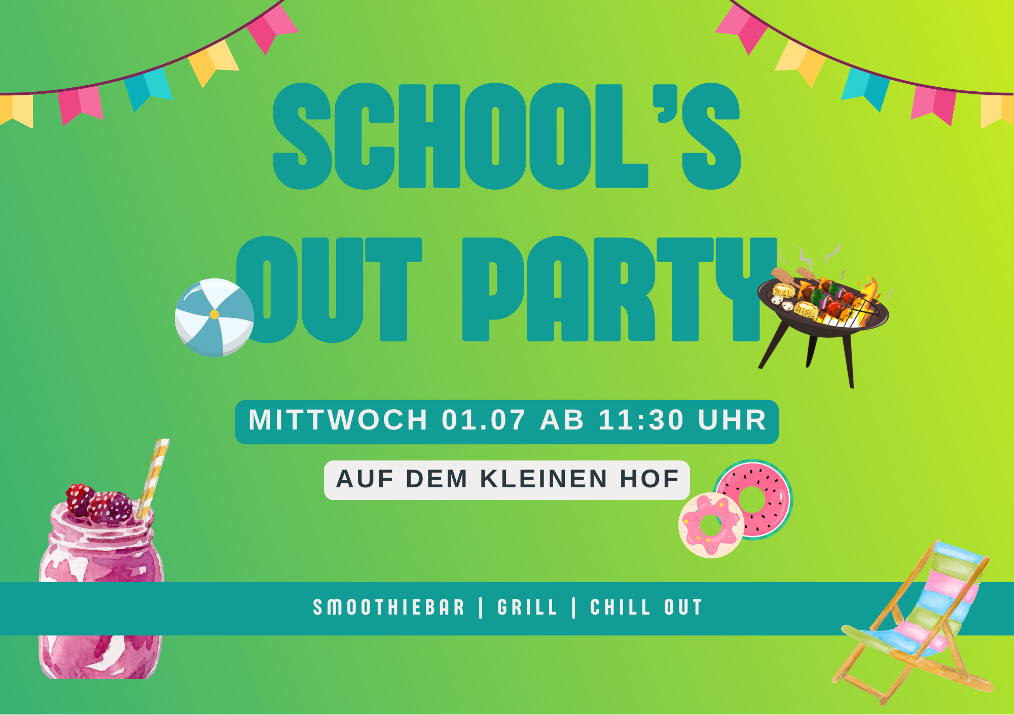 School’s out Party