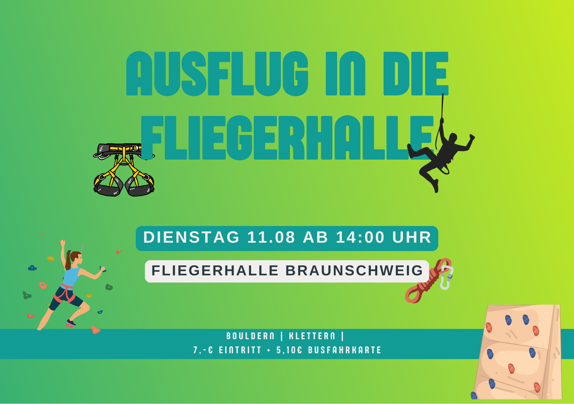 Ausflug in die Fliegerhalle